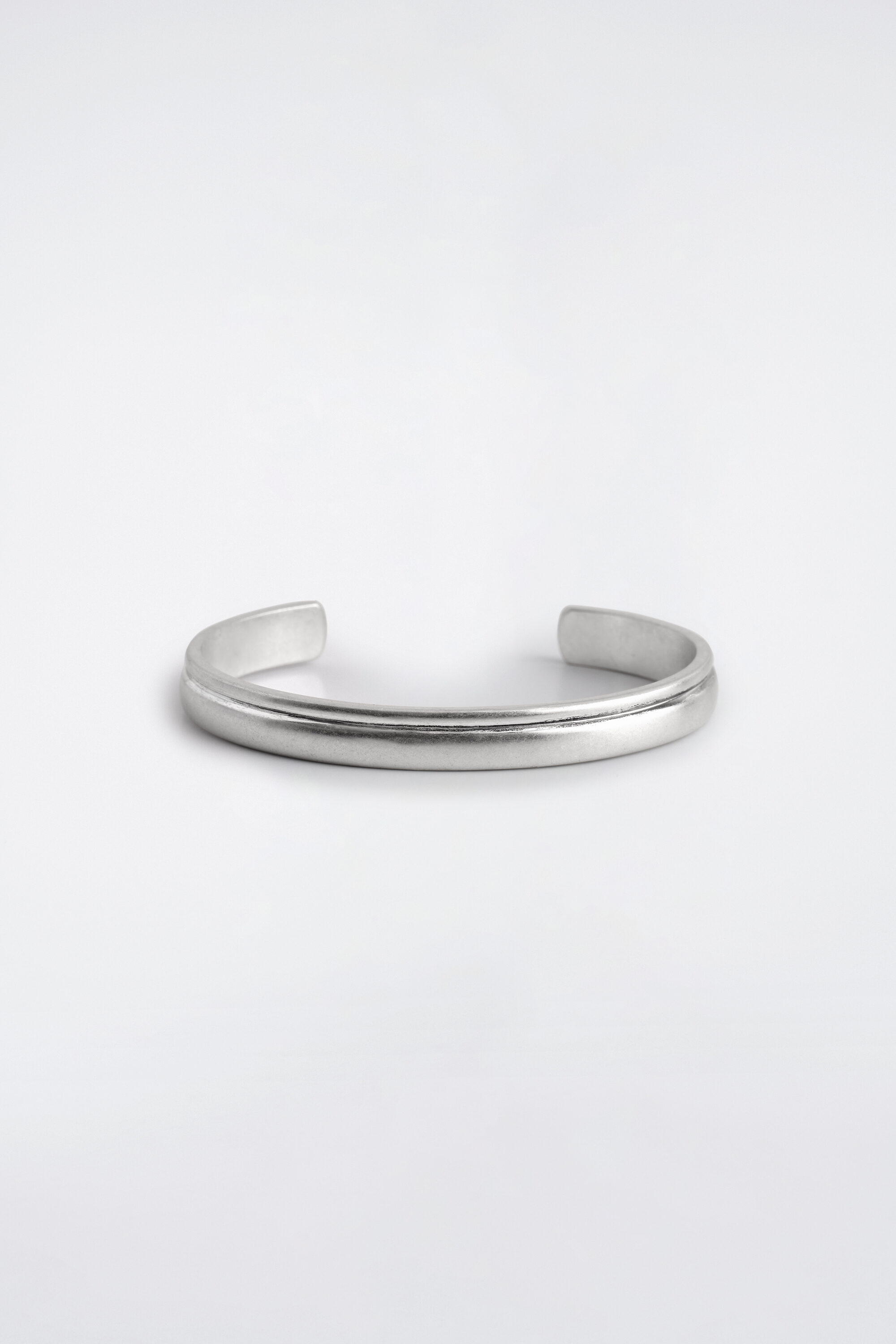DOUBLE-BAND CUFF - SILVER | COS NL