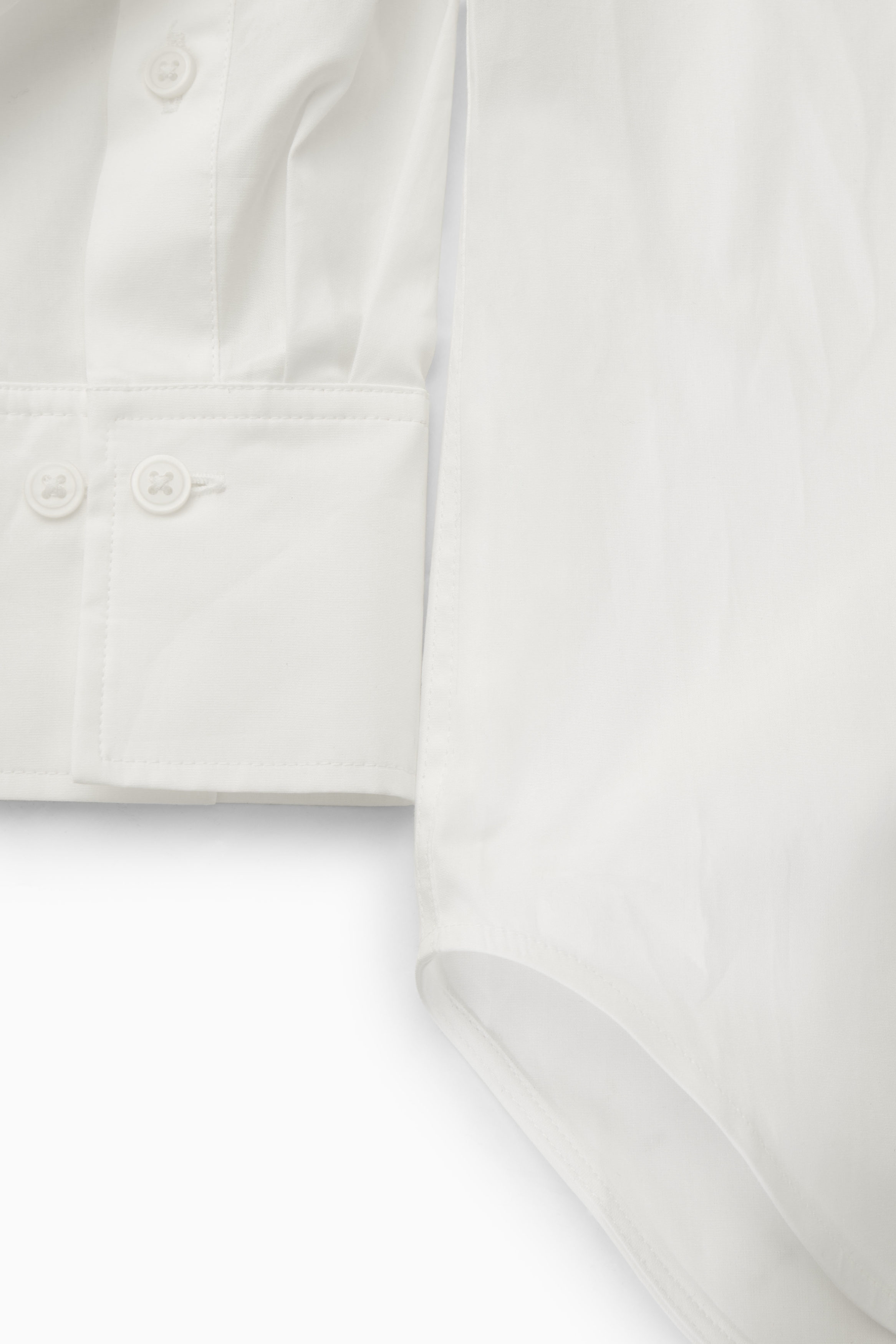 Tシャツ・カットソー PESERICO SS25 Cotton-blend poplin shirt (S0679700Q4 001) POPLIN POWER blouse | Dorothee Schumacher