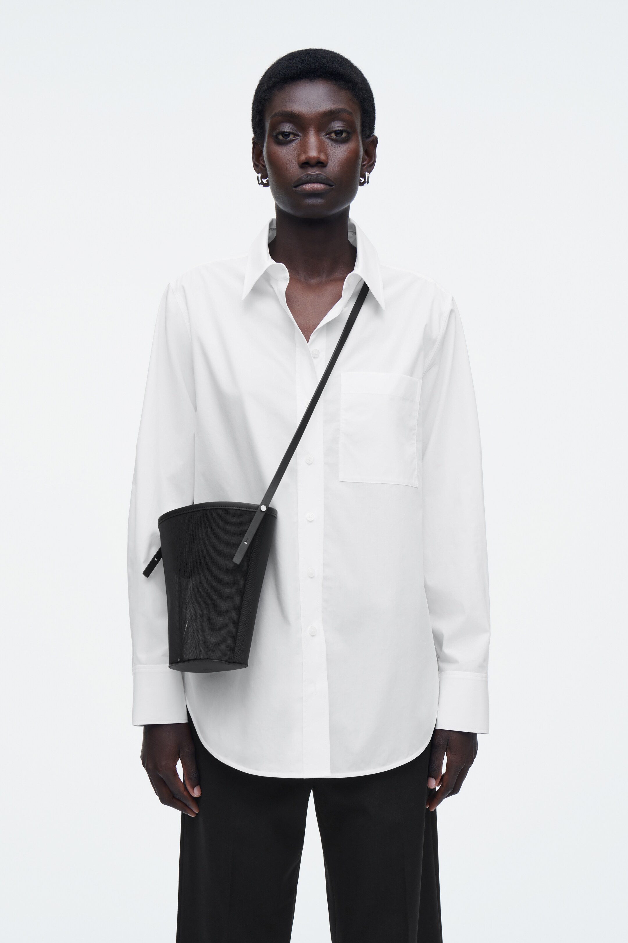 Grösseres Bild ansehen: KLEINE BEUTELTASCHE - MESH - SCHWARZ - DAMEN | H&M CH 3