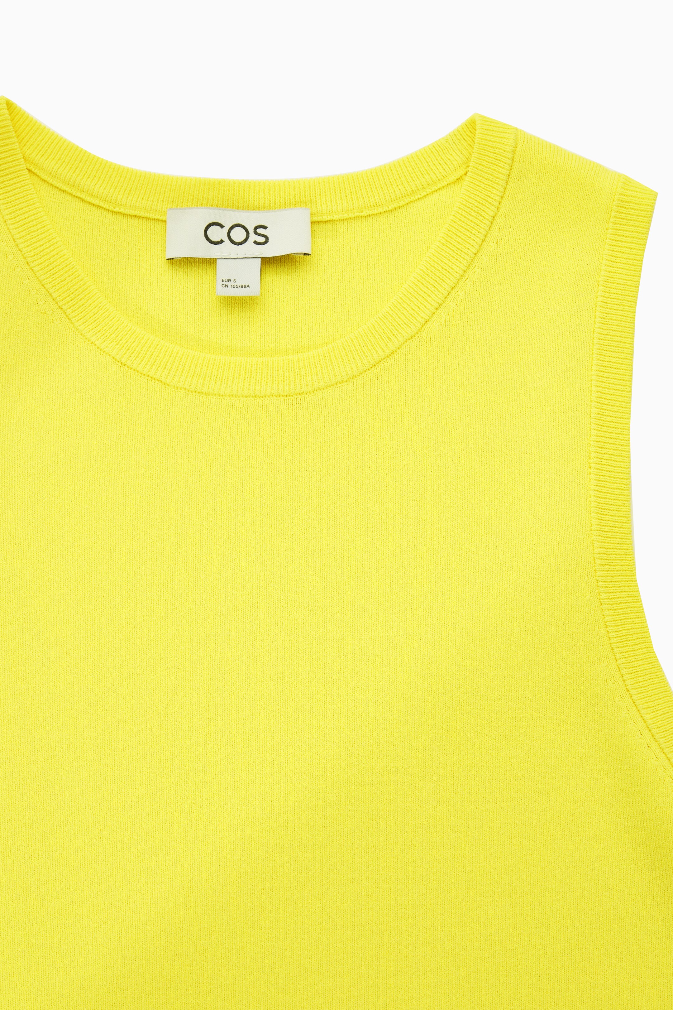 View larger image: KNITTED TANK TOP - YELLOW - Ladies | H&M GB 2