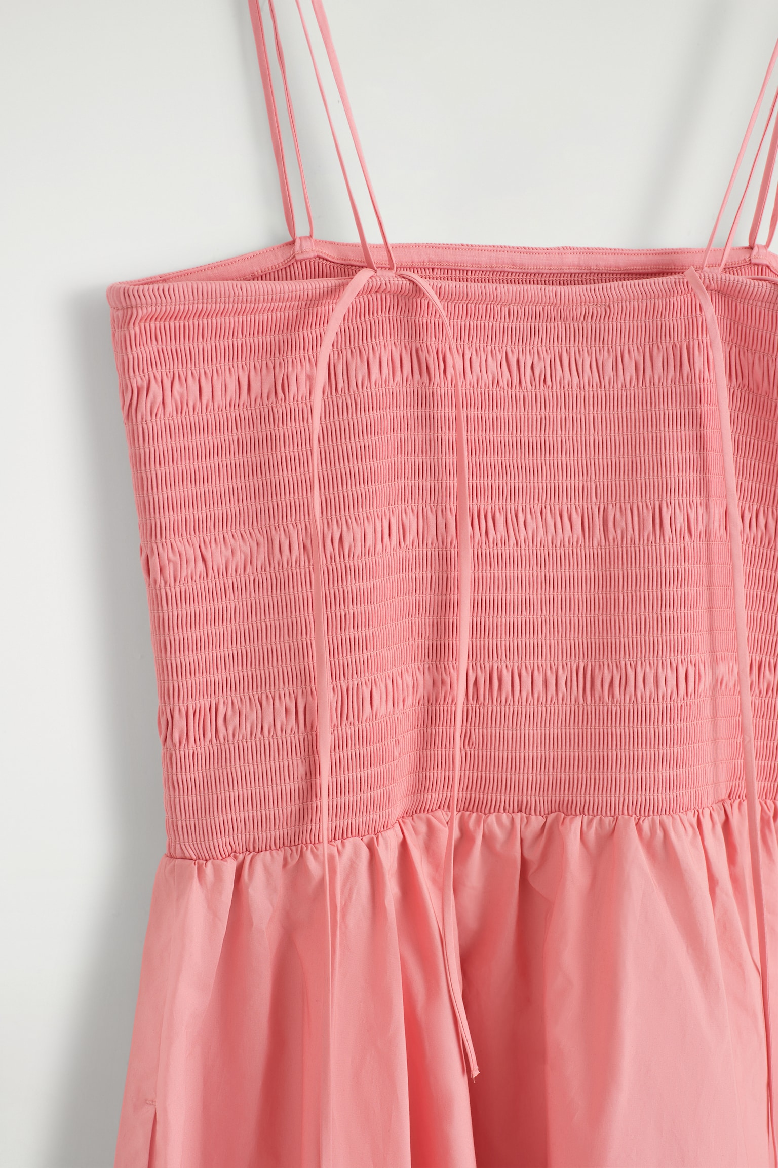 VESTIDO MIDI FRUNCIDO - ROSA/VERDE CLARO/AZUL MARINO - 6