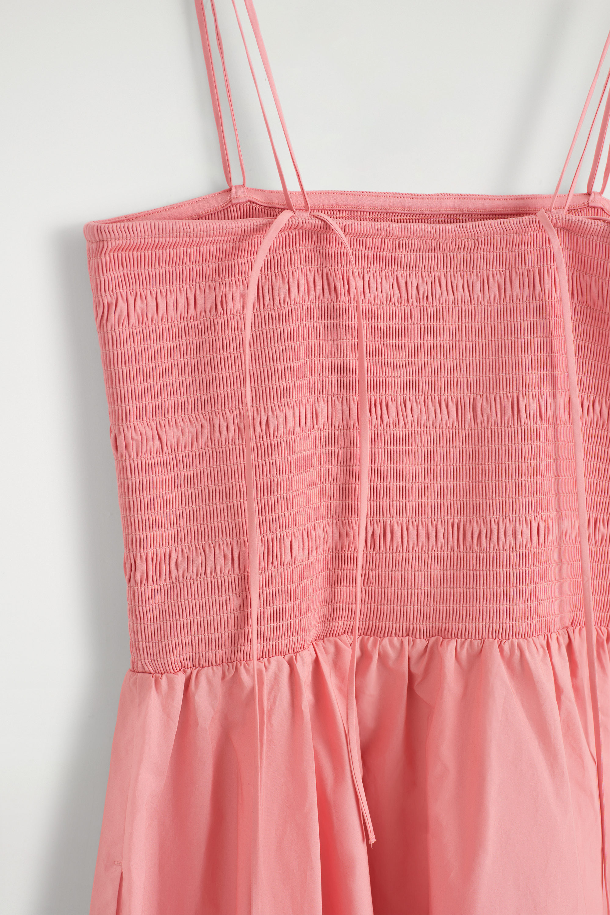 cos pink midi dress Midi Dress Ladies Dresses Cos Dress Pink GATHERED-WAIST MIDI DRESS PINK COS