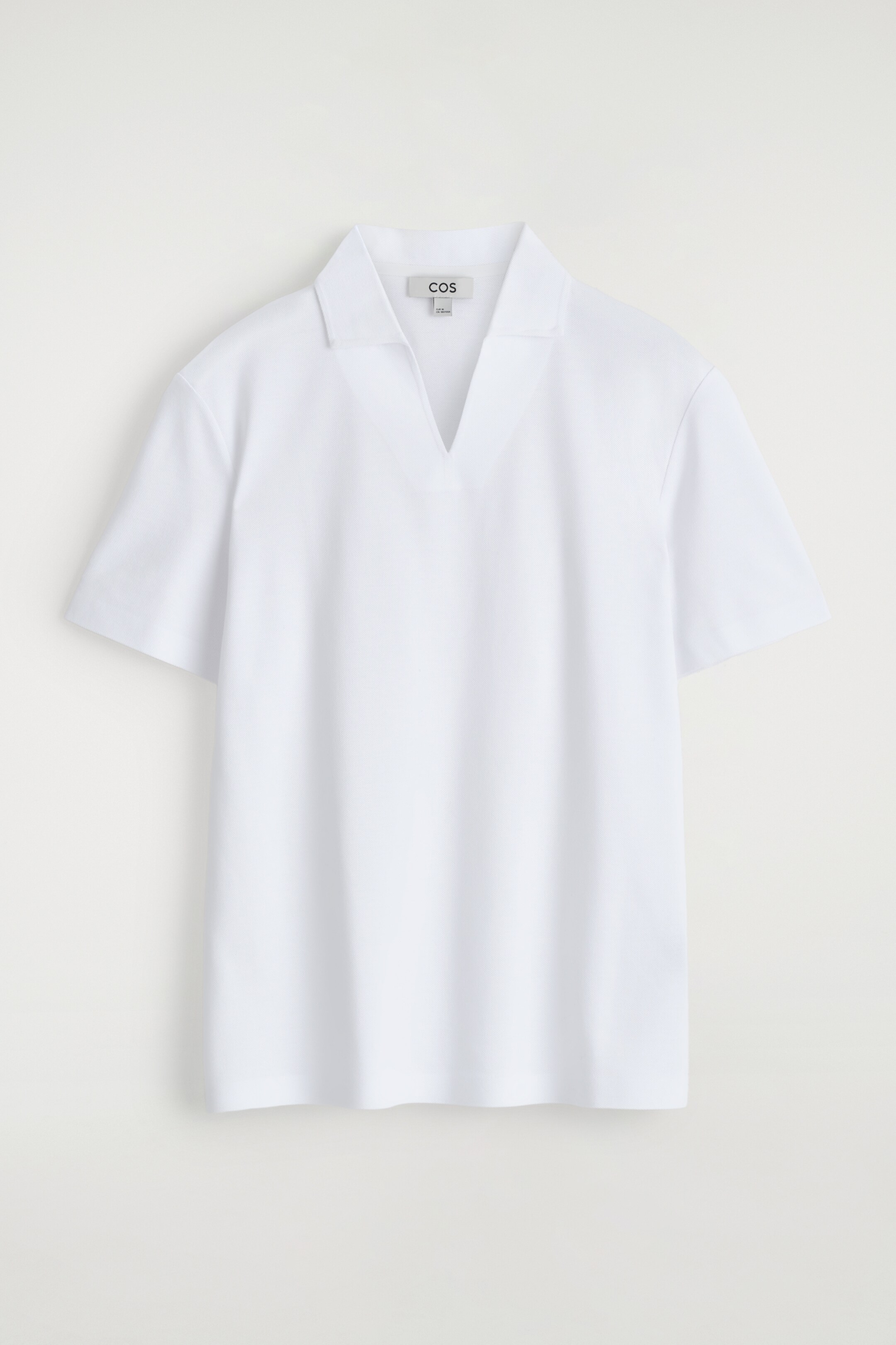 Zobacz większy obraz: KOSZULKA POLO Z PIKI BAWEŁNIANEJ - BIAŁY - ON | H&M PL 6