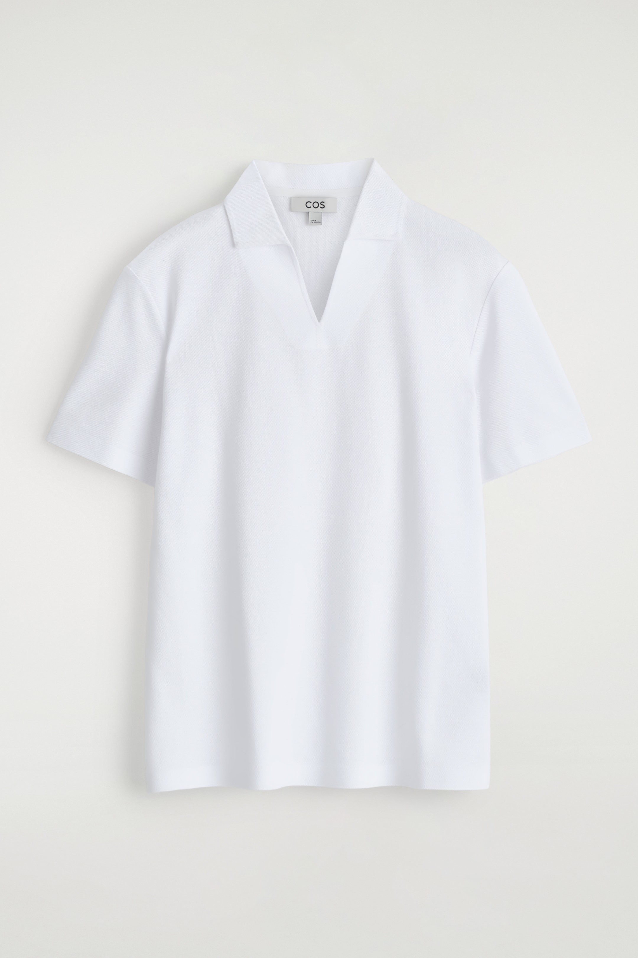 Agrandir l'image: POLO EN PIQUÉ EN TISSU TECHNIQUE - BLANC - HOMME | H&M FR 6