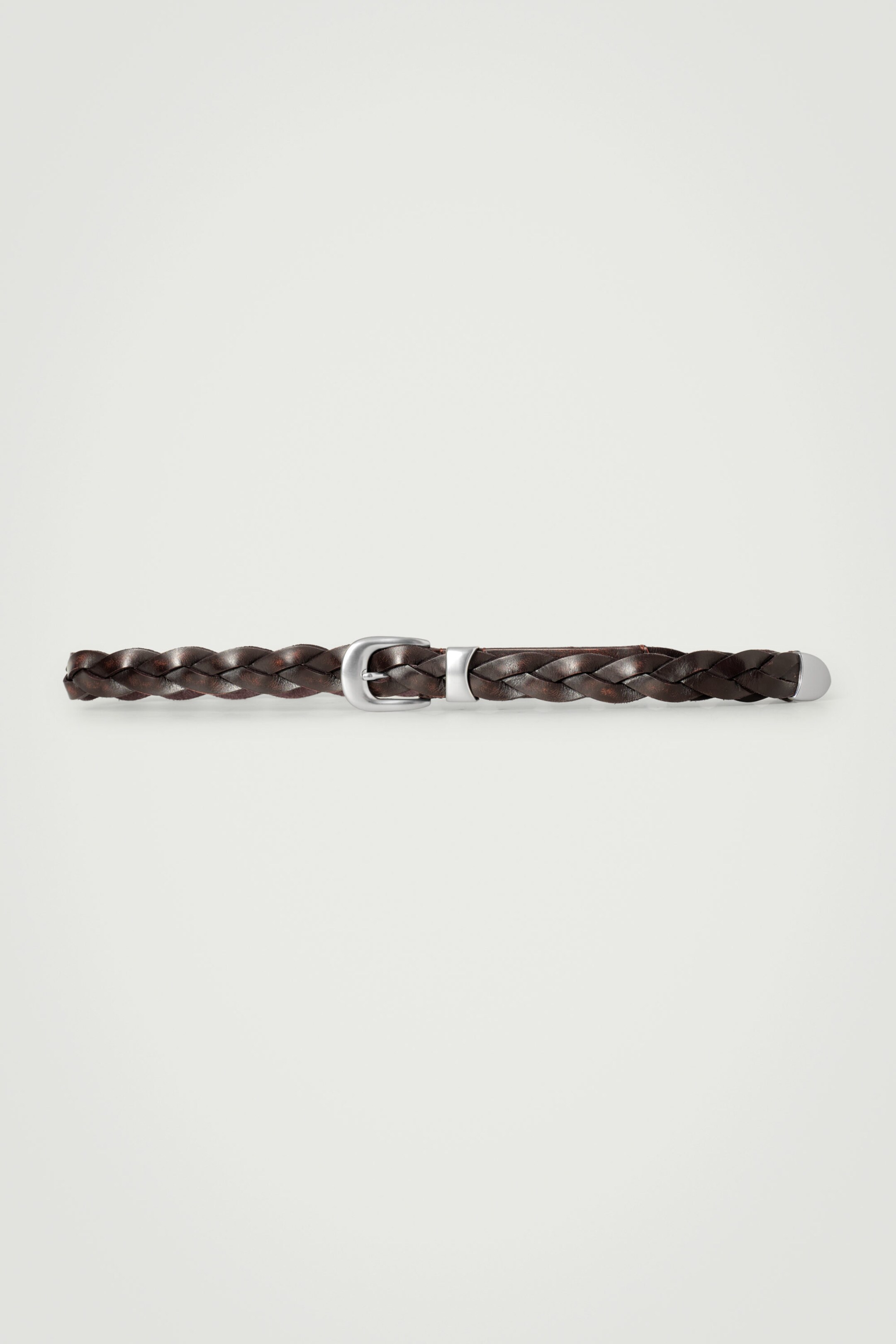 BRAIDED LEATHER BELT