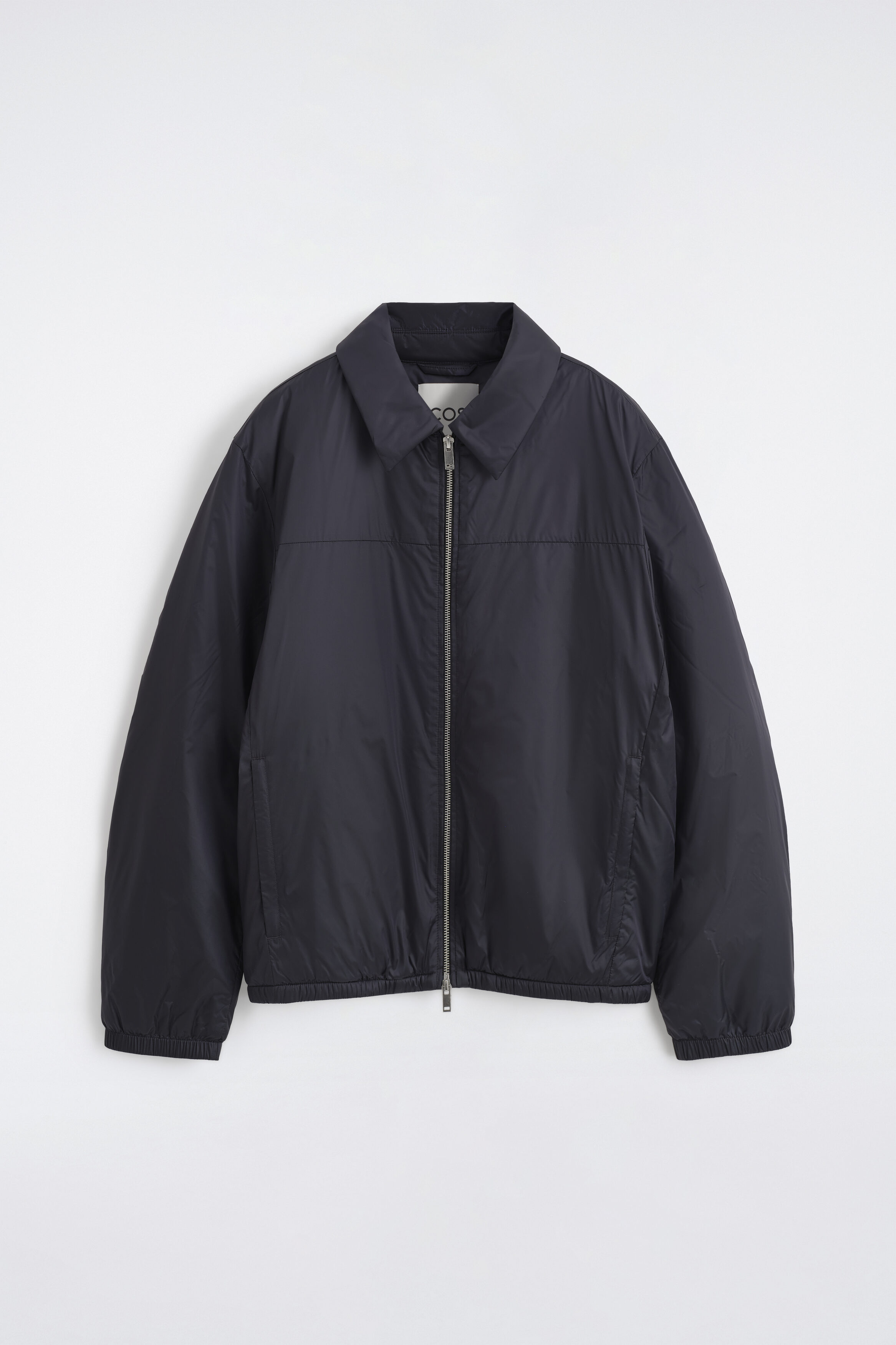 PADDED NYLON ZIP-UP BOMBER JACKET - thumbnail 6