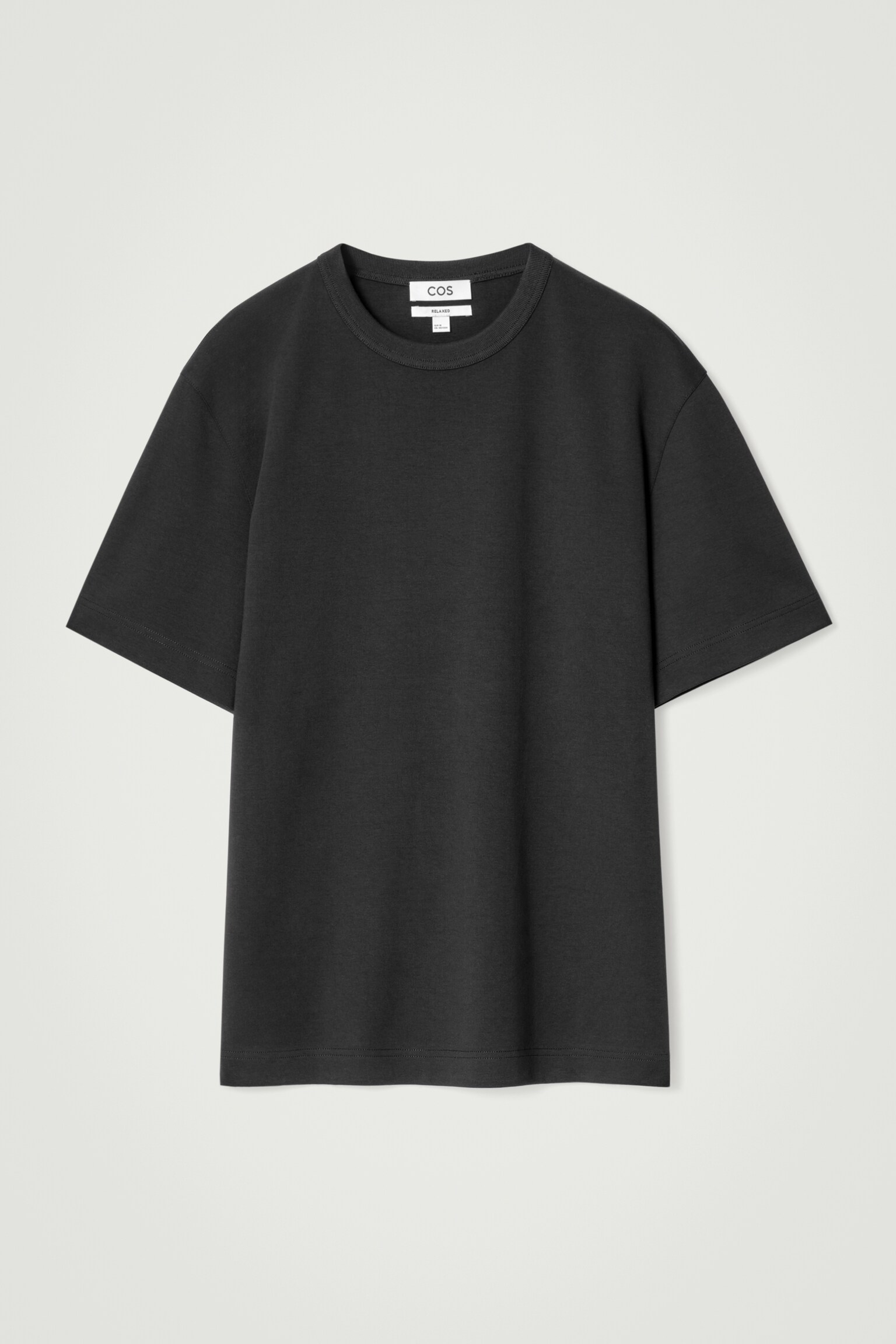 T-SHIRT À COL ROND EN COTON INTERLOCK - NOIR/BLANC/BLEU CIEL/BLEU MARINE/BLEU MARINE / RAYURES - 2