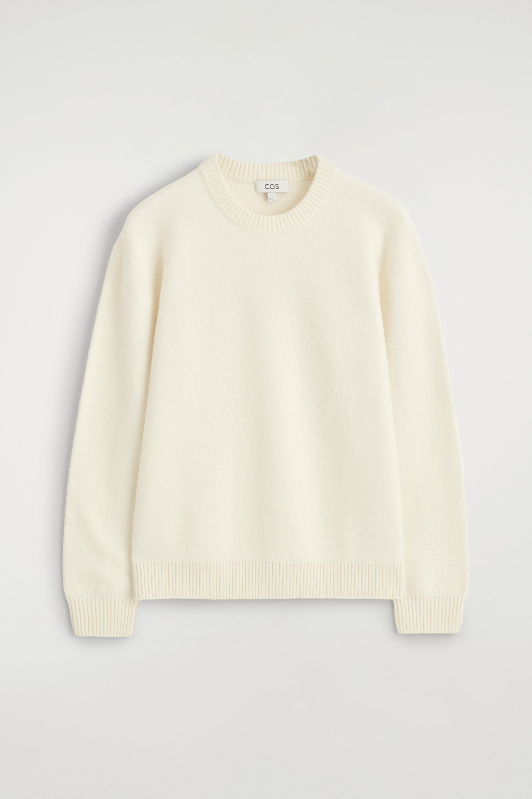 Grösseres Bild ansehen: RUNDHALSPULLOVER AUS KOCHWOLLE - ECRU - HERREN | H&M CH 6