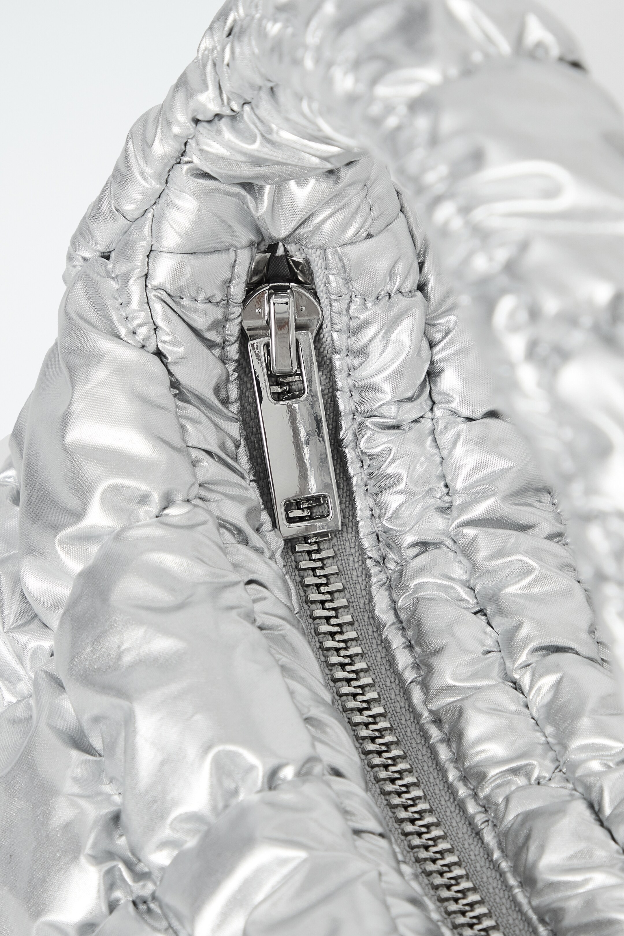 Grotere afbeelding bekijken: QUILTED MICRO BAG - ZILVER - DAMES | H&M NL 6