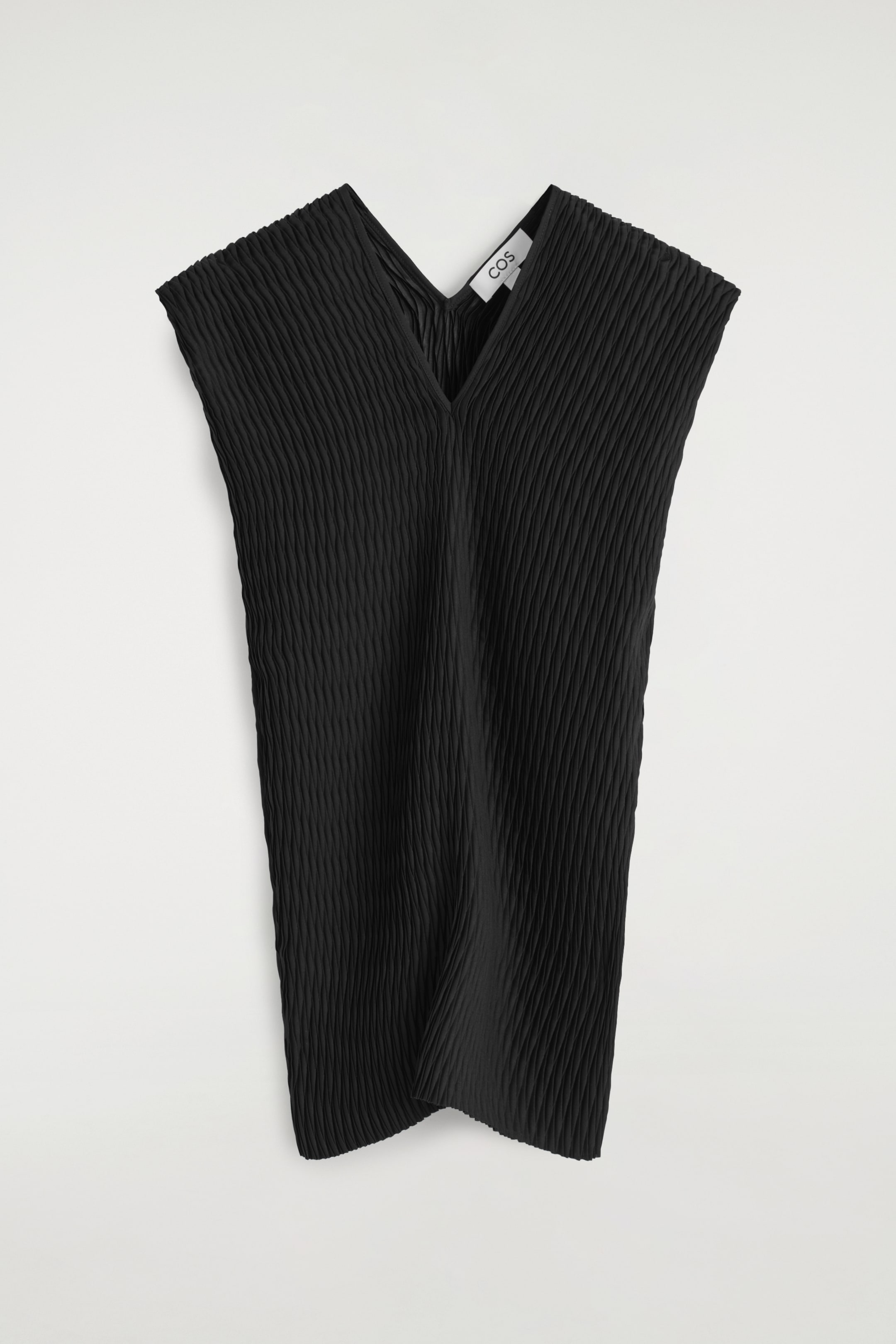 Agrandir l'image: HAUT COL EN V PLISSÉ - NOIR - FEMME | H&M FR 7
