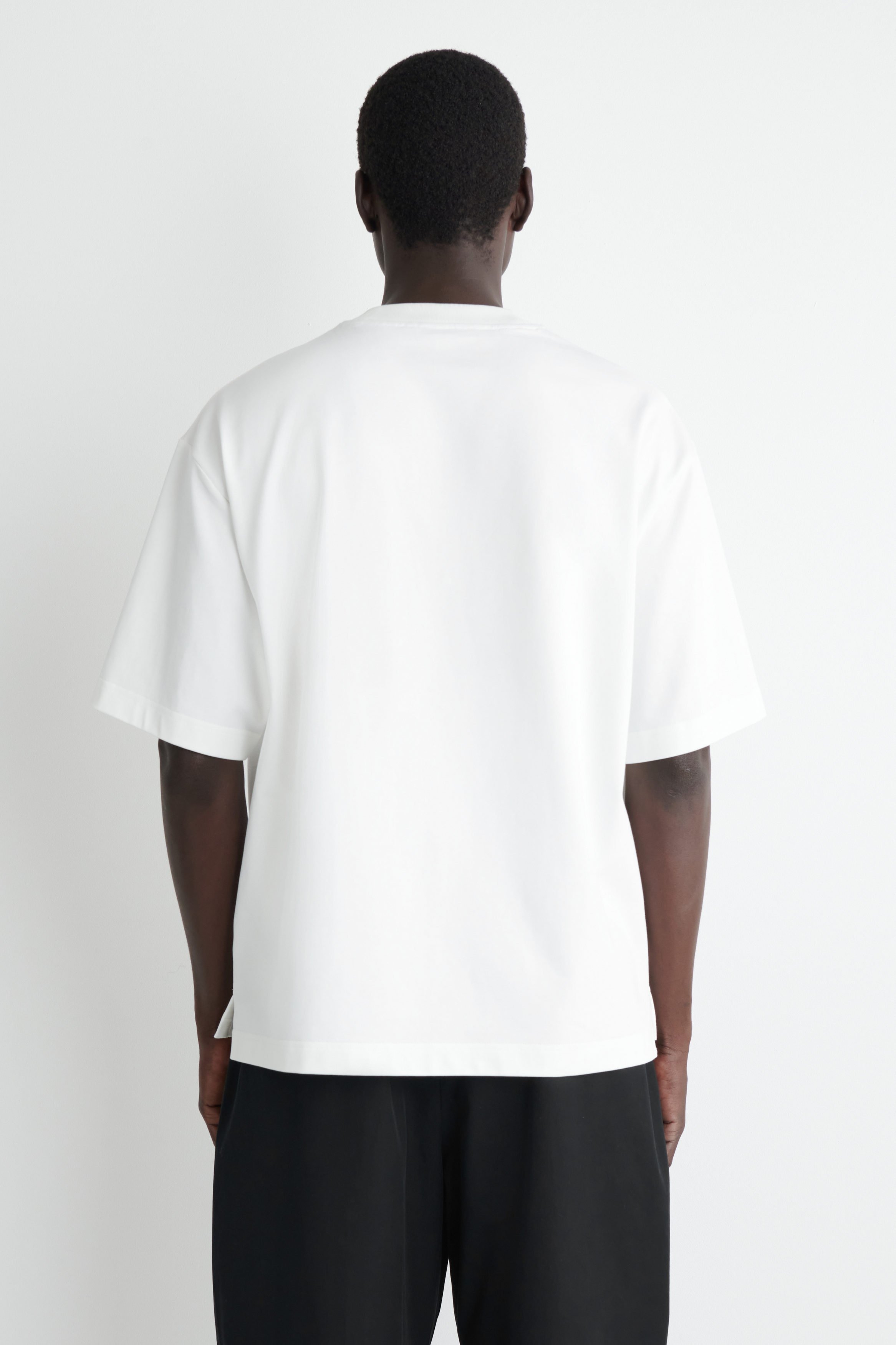 STELLAMcCARTNEY◆24cruise/White Poplin Oversize Shirt/首元ヨゴレ有/34/コットン/WHT Designer Clothing | Luxury Fashion | Stella McCartney US