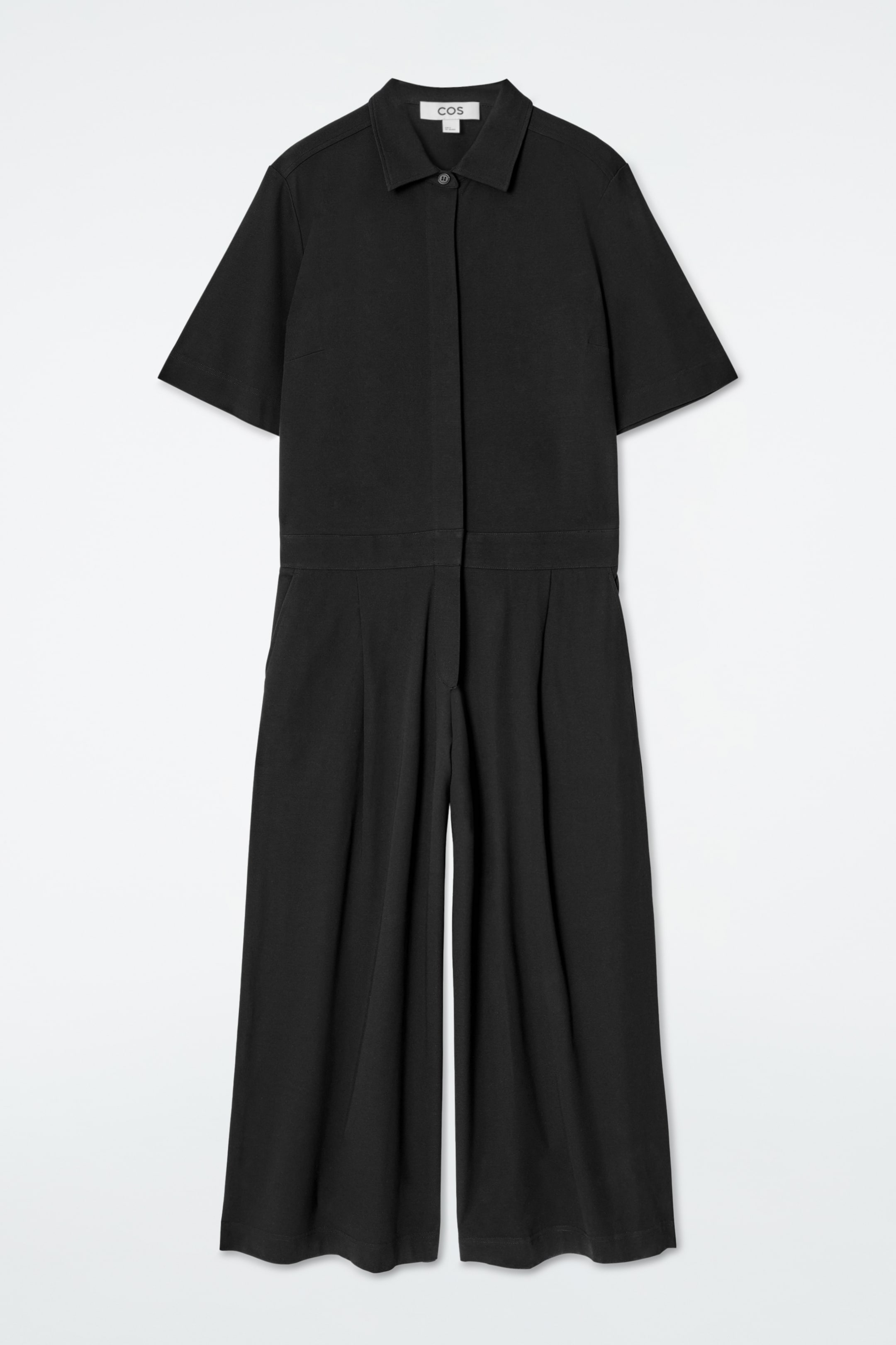 Grösseres Bild ansehen: KURZÄRMLIGER JUMPSUIT - SCHWARZ - DAMEN | H&M CH 6
