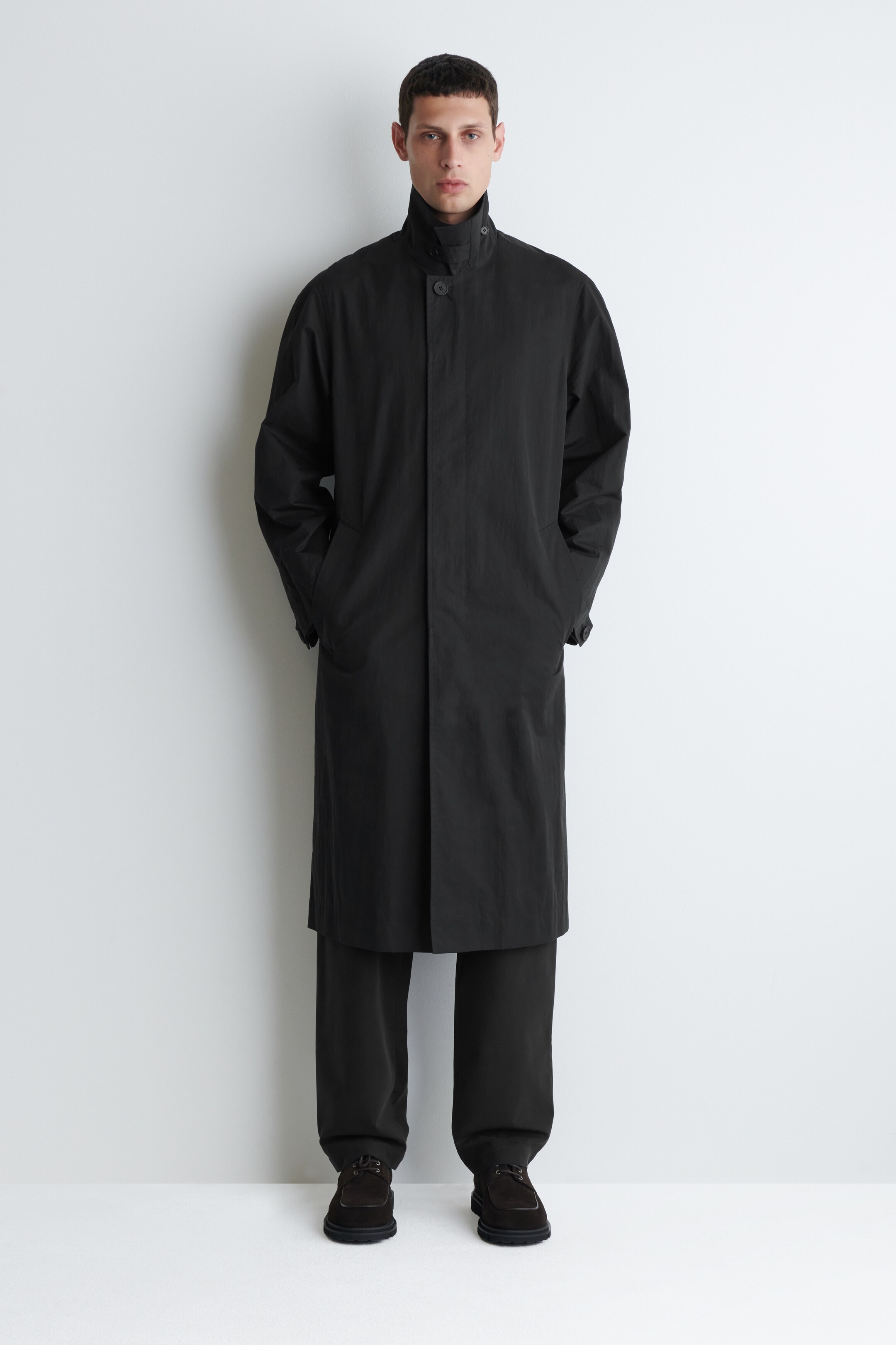 Agrandir l'image: TRENCH-COAT LONG EN COTON - NOIR - HOMME | H&M FR 2