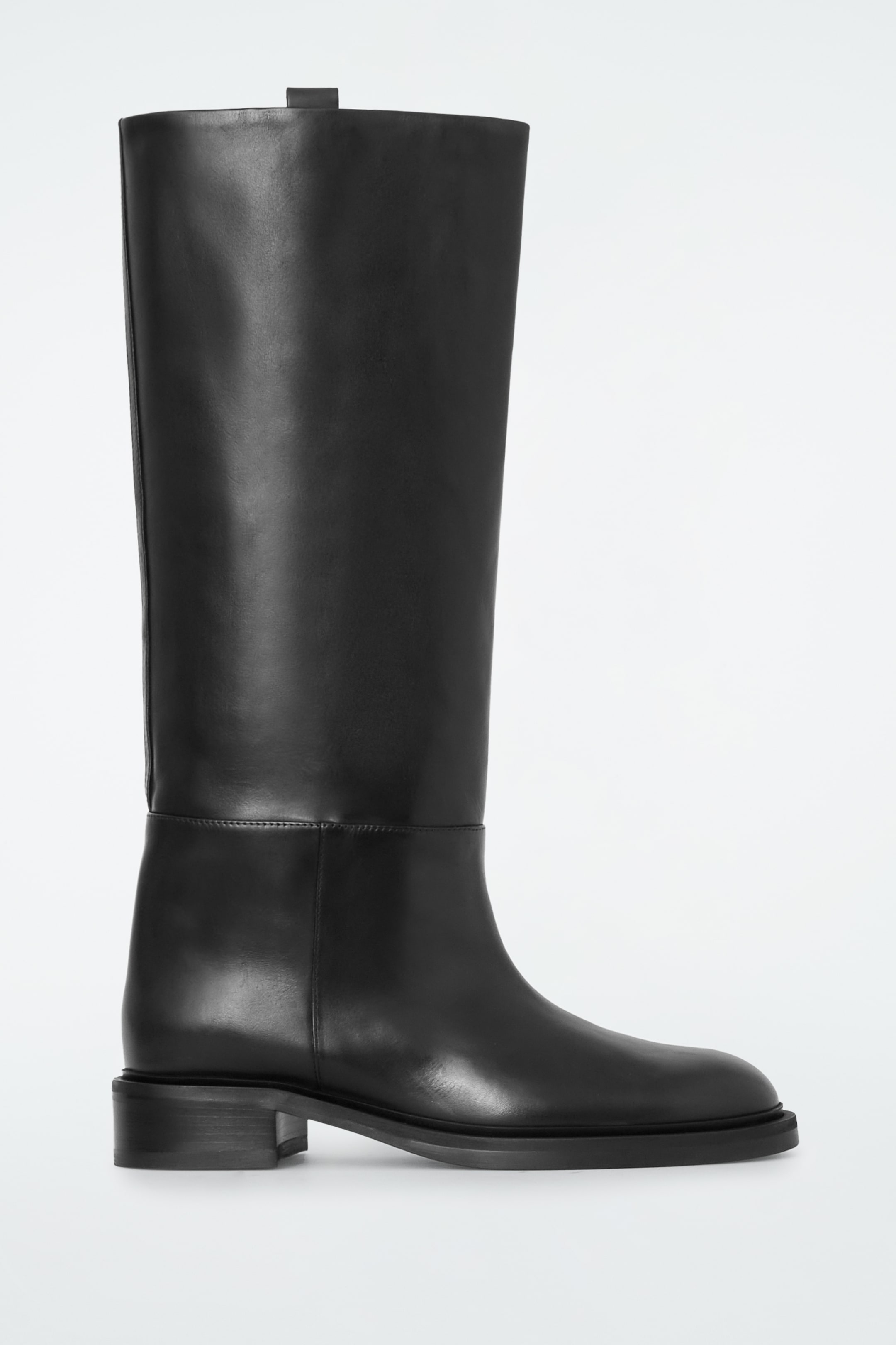 Größeres Bild anzeigen: REITSTIEFEL AUS LEDER - SCHWARZ - Ladies | H&M AT 1