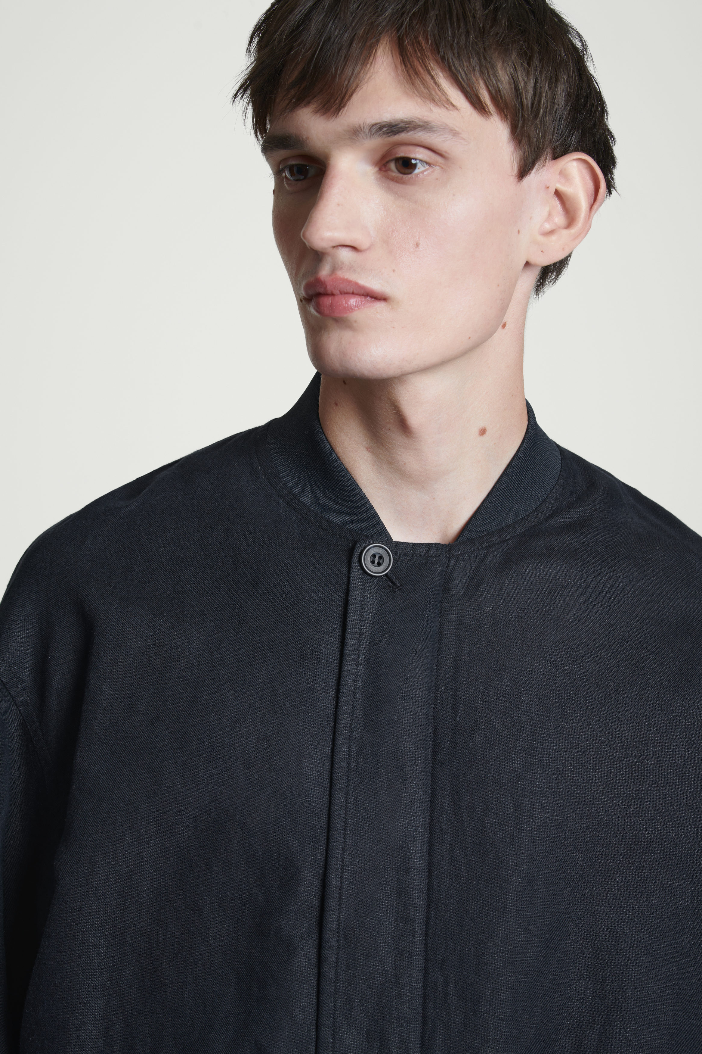 Comoli Wool Knit Jacket Navy – Neighbour