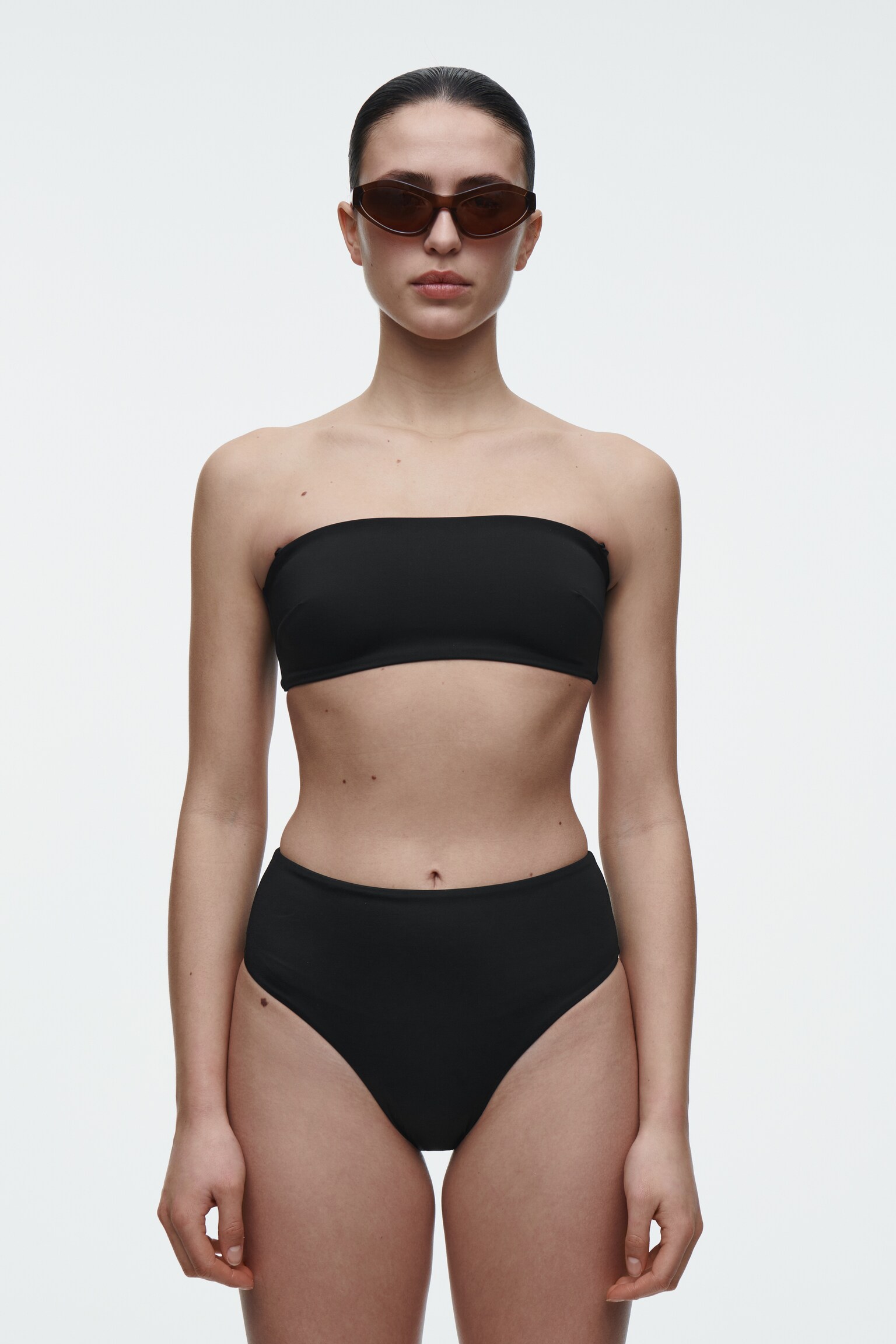 MAGAS DEREKÚ BIKINI ALSÓ - FEKETE