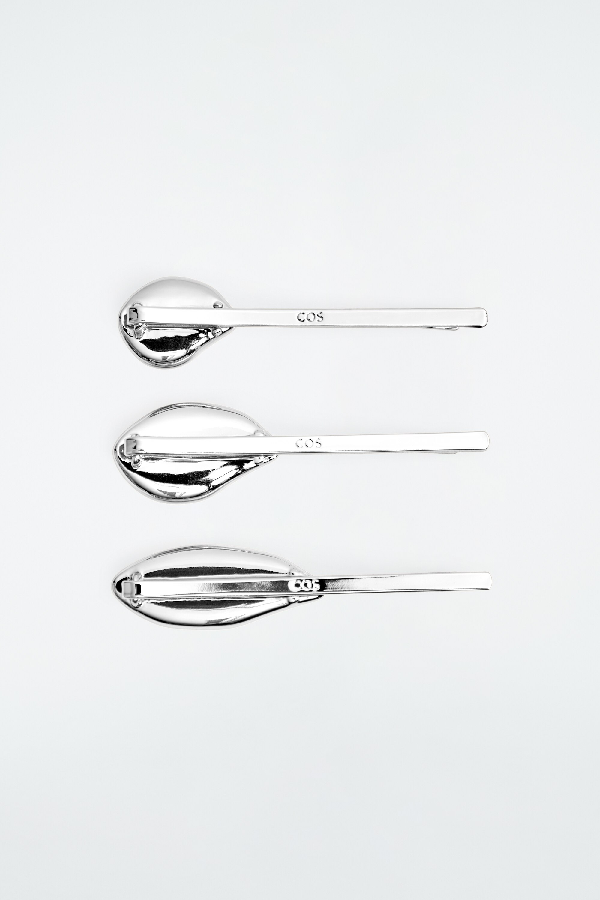 DWE Feder-Haarspangen 3er Set – Blattform In Gold, Silber & Bronze, Ca. 10 X 2,8 Cm, Für Frauen & Mädchen