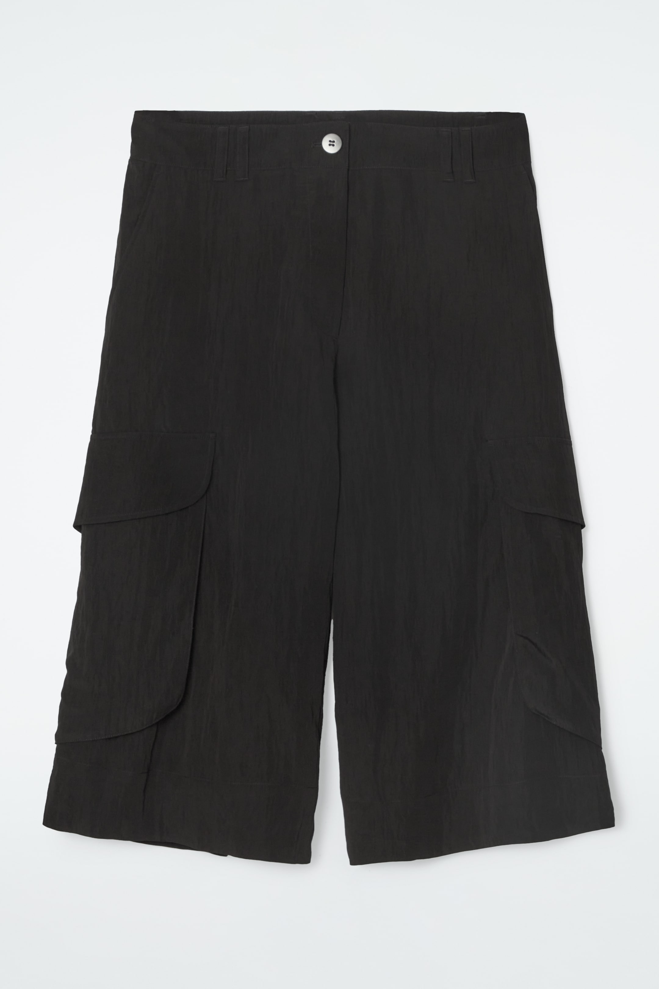 Grösseres Bild ansehen: LANGE CARGOSHORTS - SCHWARZ - DAMEN | H&M CH 1