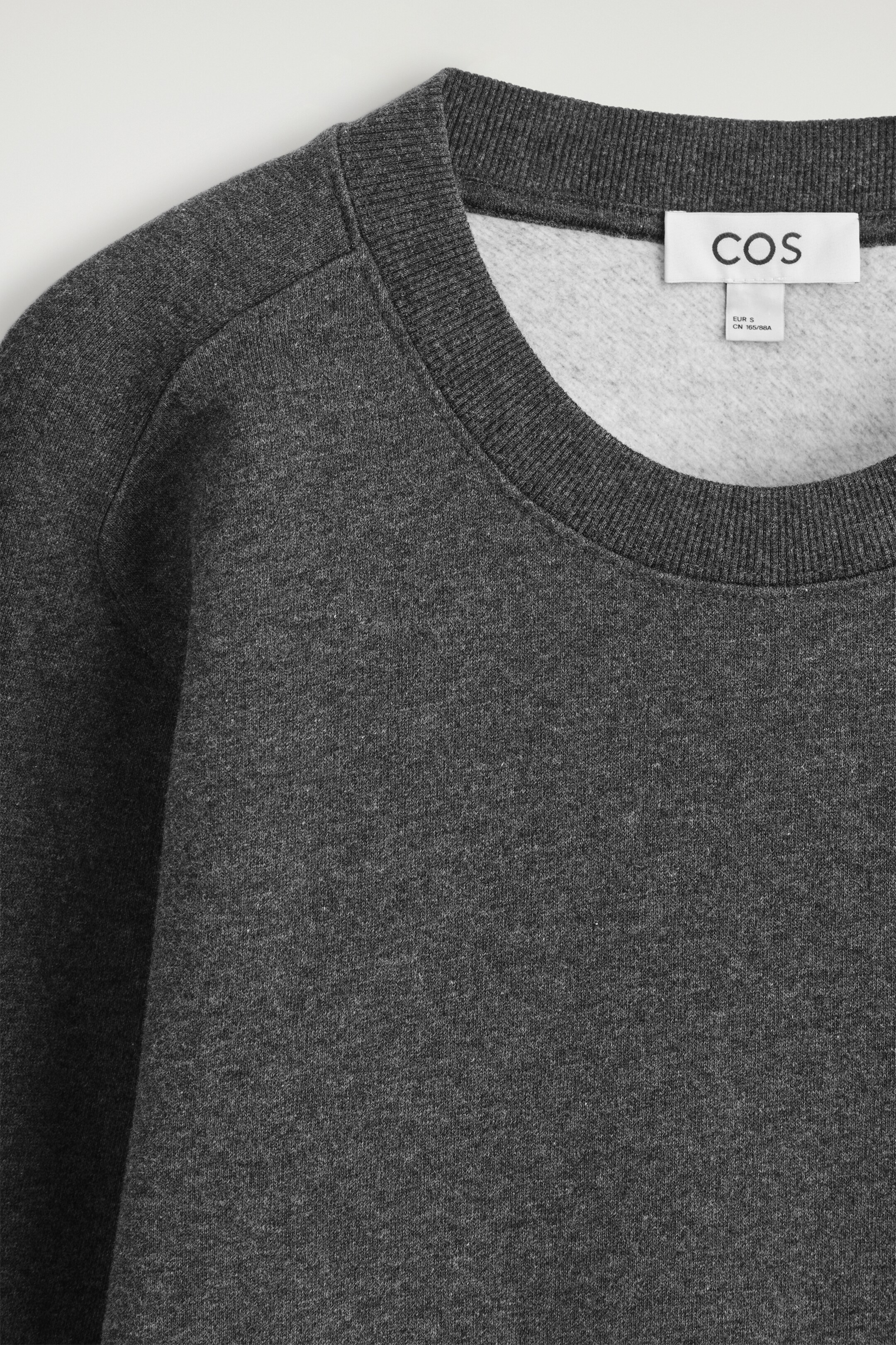 Ver imagen más grande: SUDADERA DE ALGODÓN - GRIS OSCURO JASPEADO - MUJER | H&M ES 7