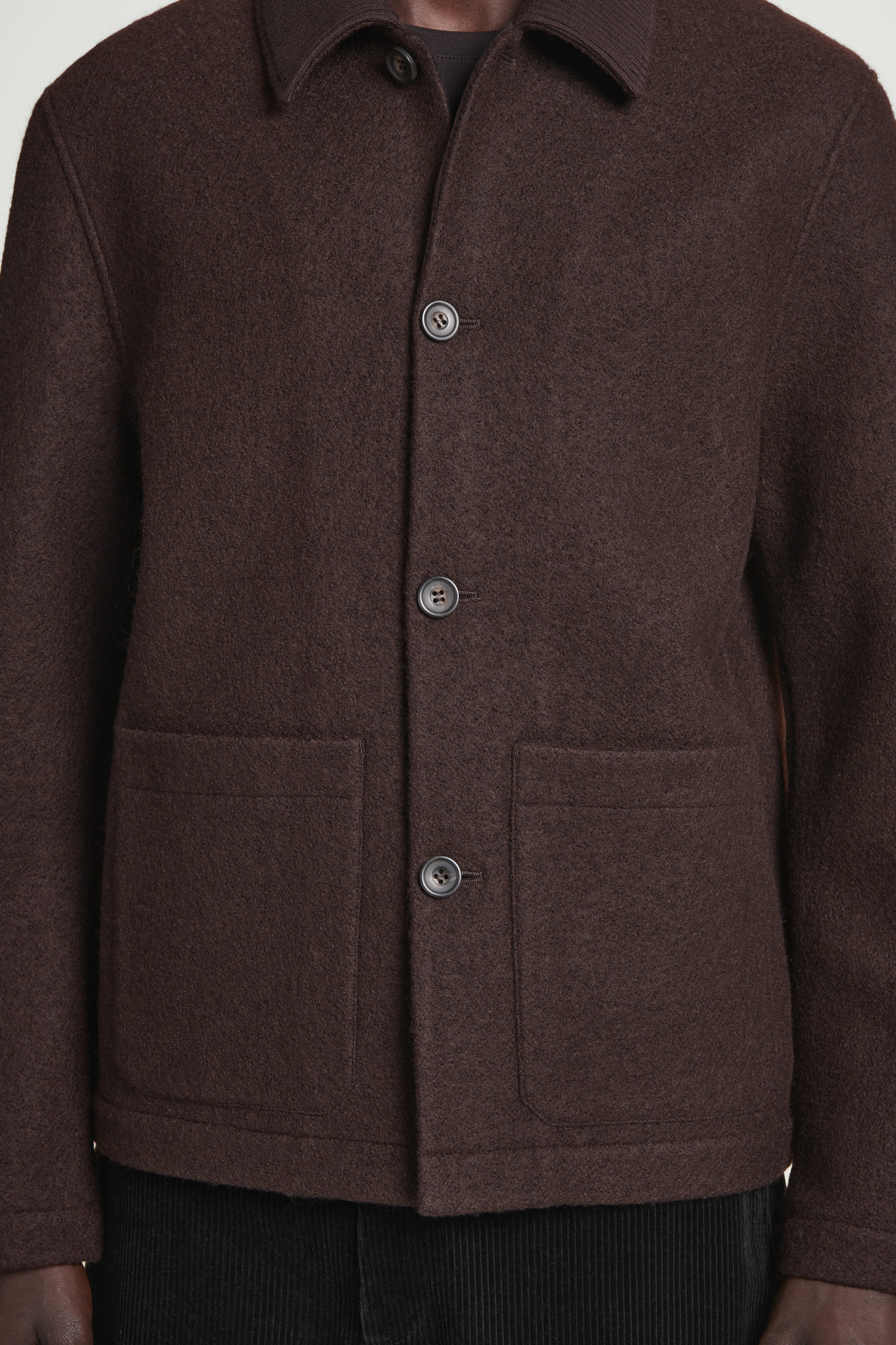 BOILED-WOOL CHORE JACKET