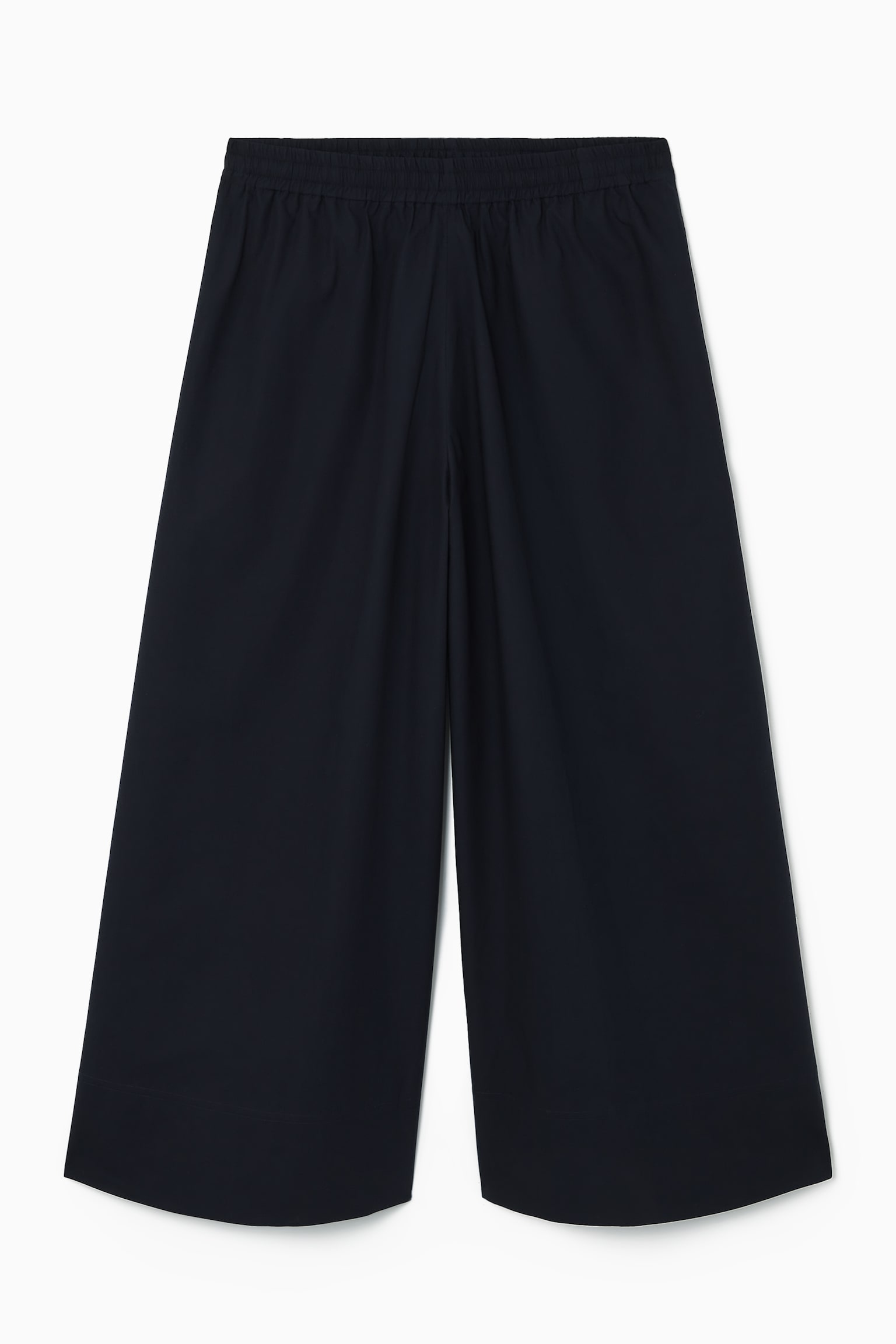 VOLUMINOUS CULOTTES - NAVY/WHITE/LIGHT GREEN