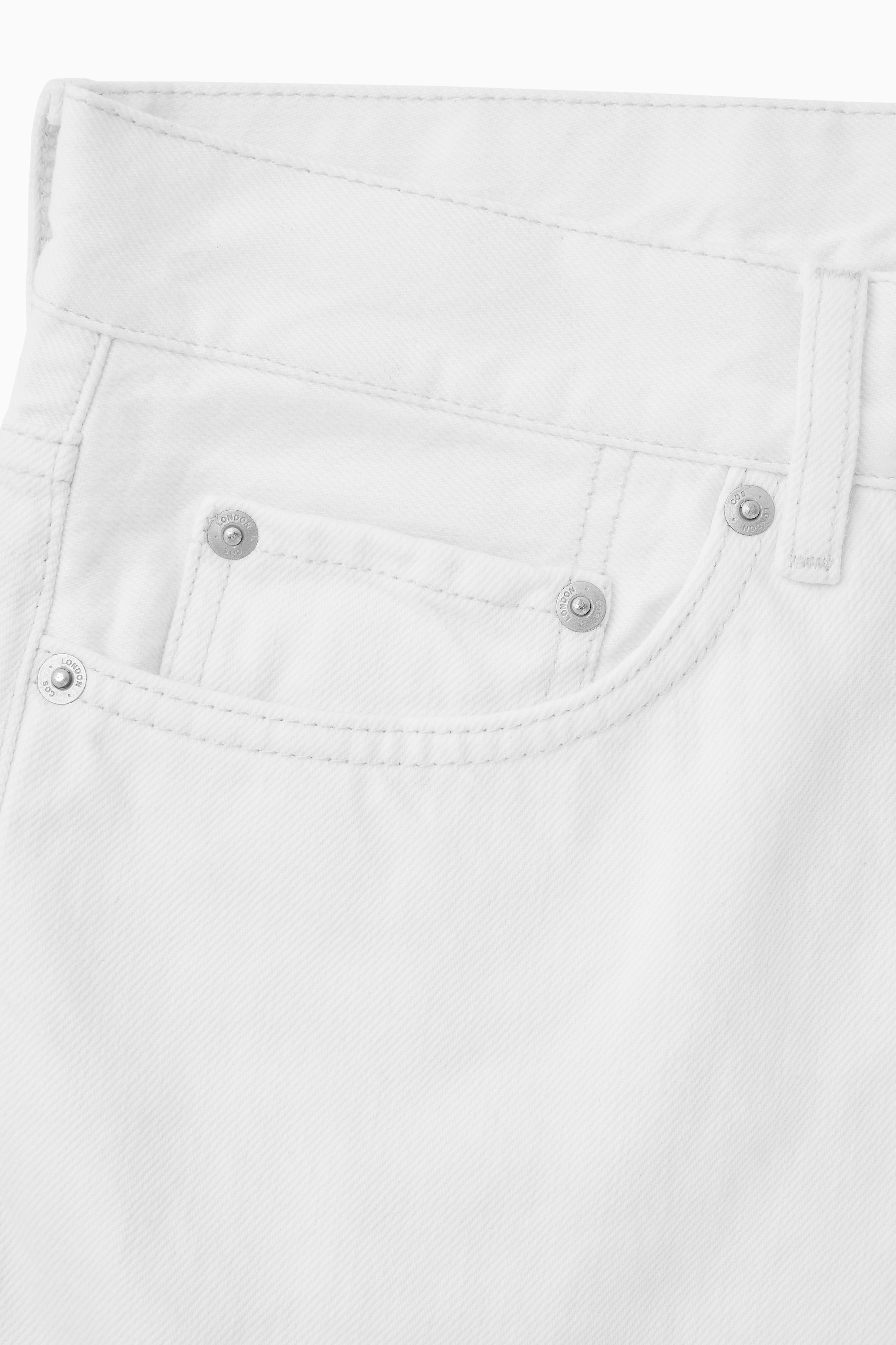 Ingrandisci l'immagine: SKIM CROPPED STRAIGHT-LEG JEANS - WHITE - UOMO | H&M CH 2