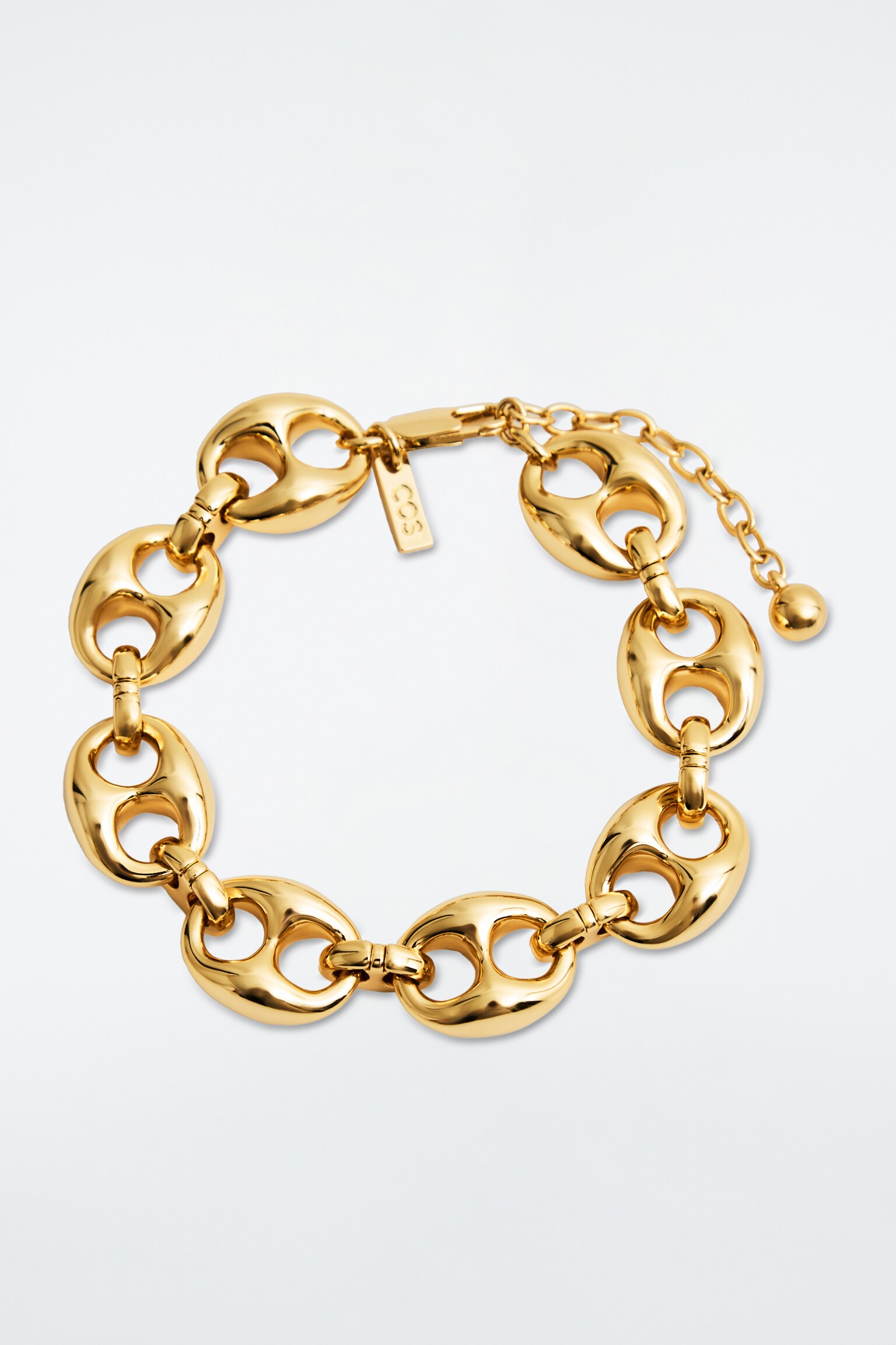 CHUNKY MARINER-CHAIN BRACELET - GOLD - 1
