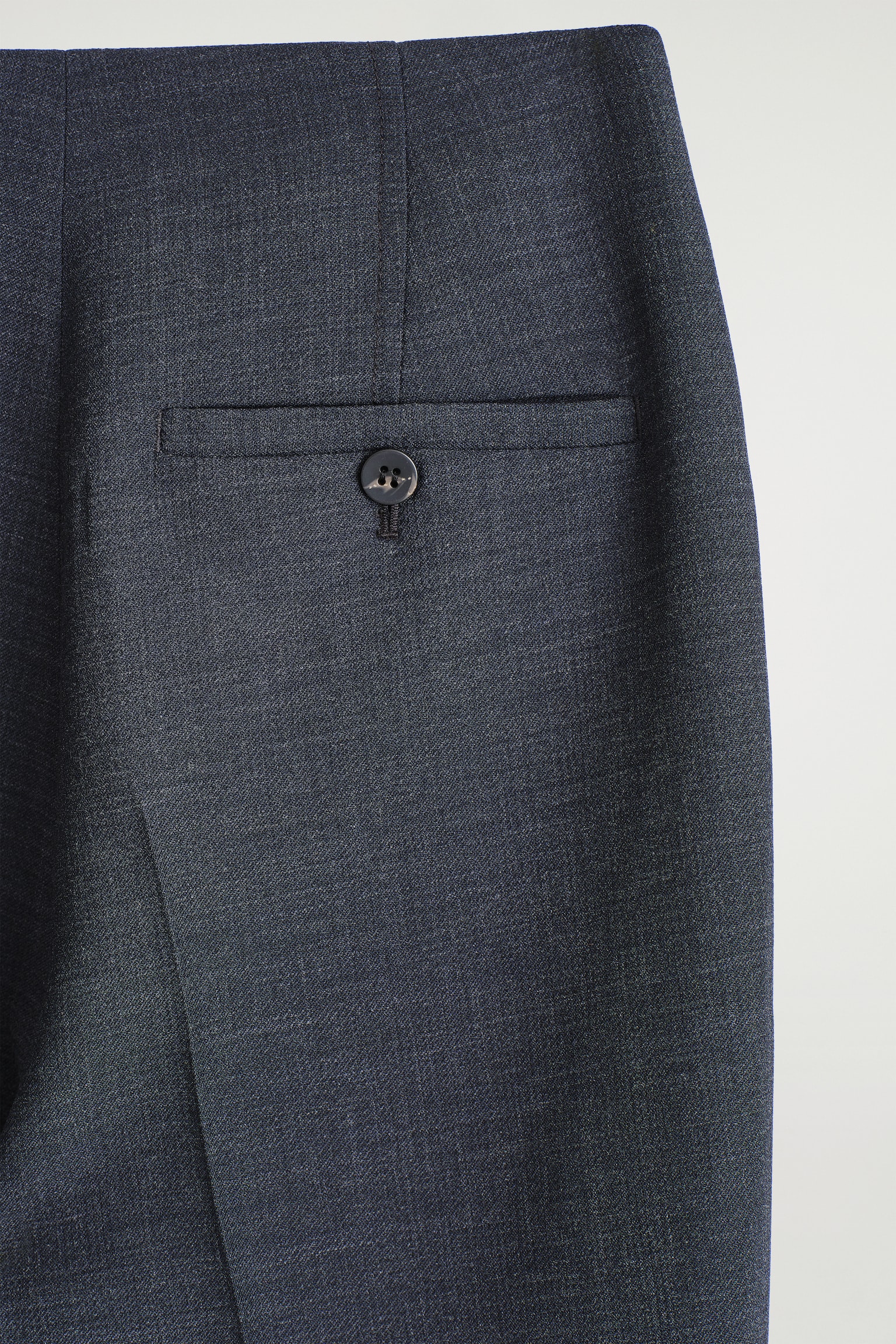 PANTALÓN SLIM FIT EN MEZCLA DE LANA - GRIS MARENGO - 6