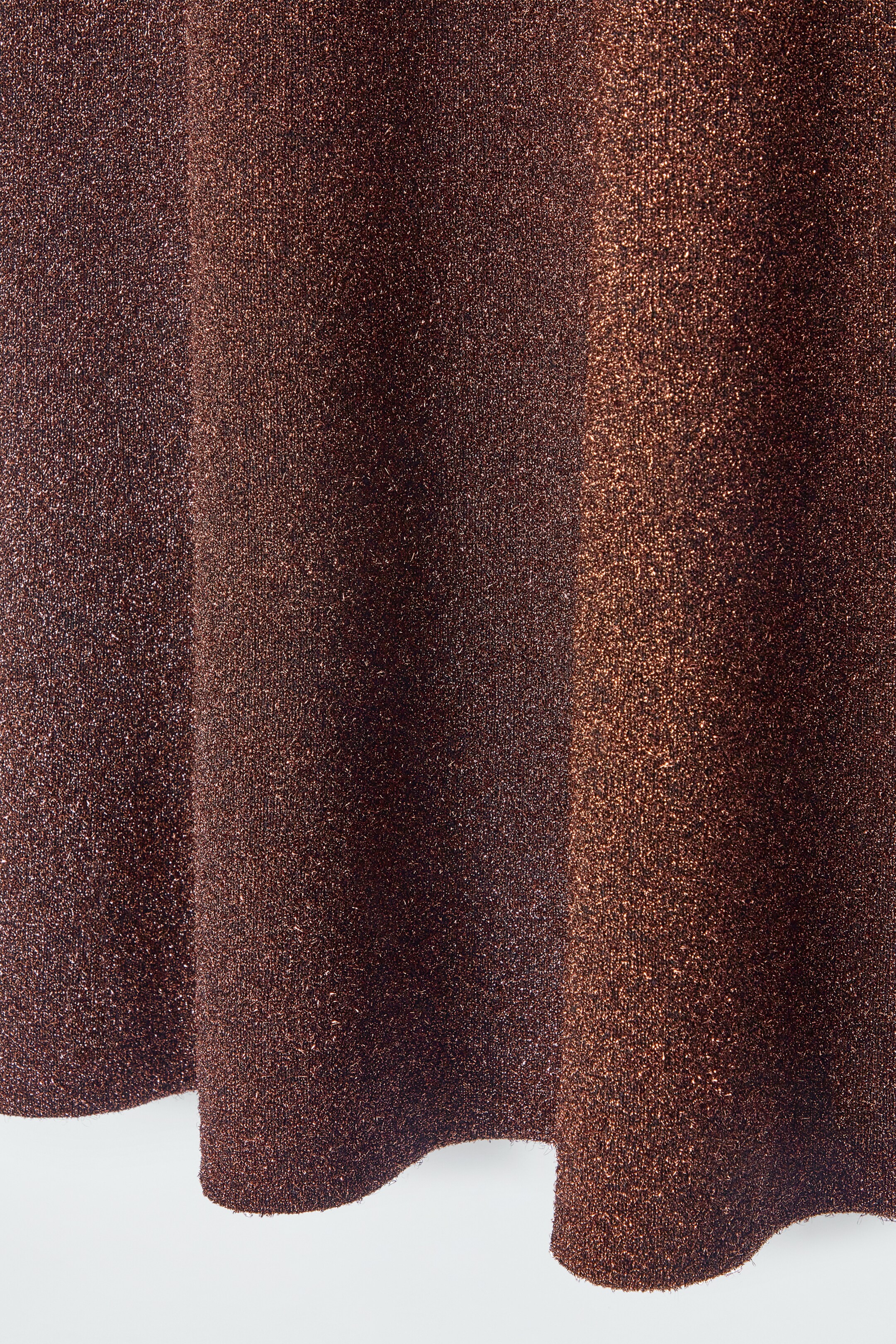 Ingrandisci l'immagine: SPARKLY MERINO WOOL MIDI SKIRT - MAHOGANY - DONNA | H&M CH 2