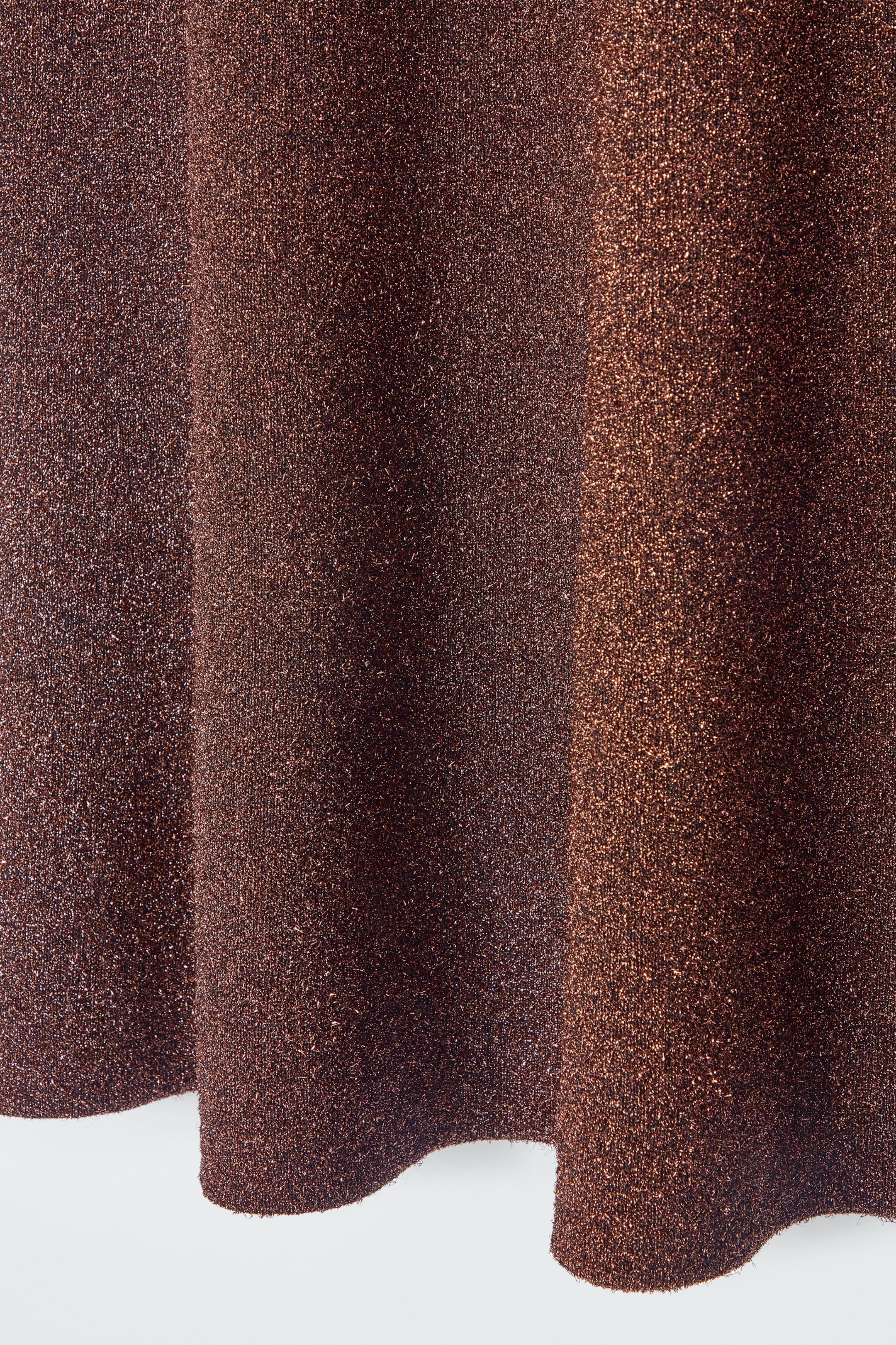 View larger image: SPARKLY MERINO WOOL MIDI SKIRT - MAHOGANY - Ladies | H&M GB 6
