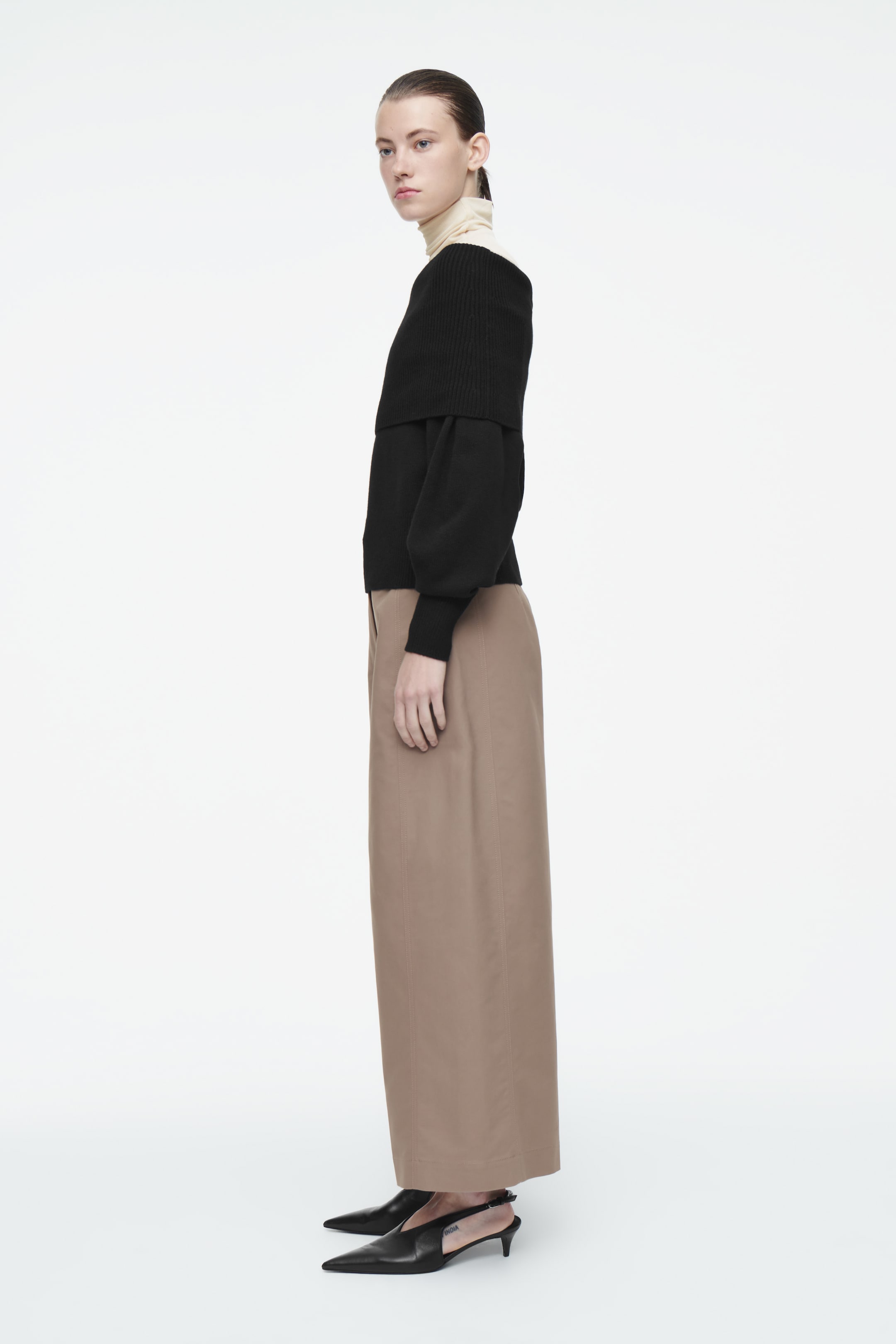 View larger image: EXAGGERATED COTTON CULOTTES - MOLE - Ladies | H&M GB 2