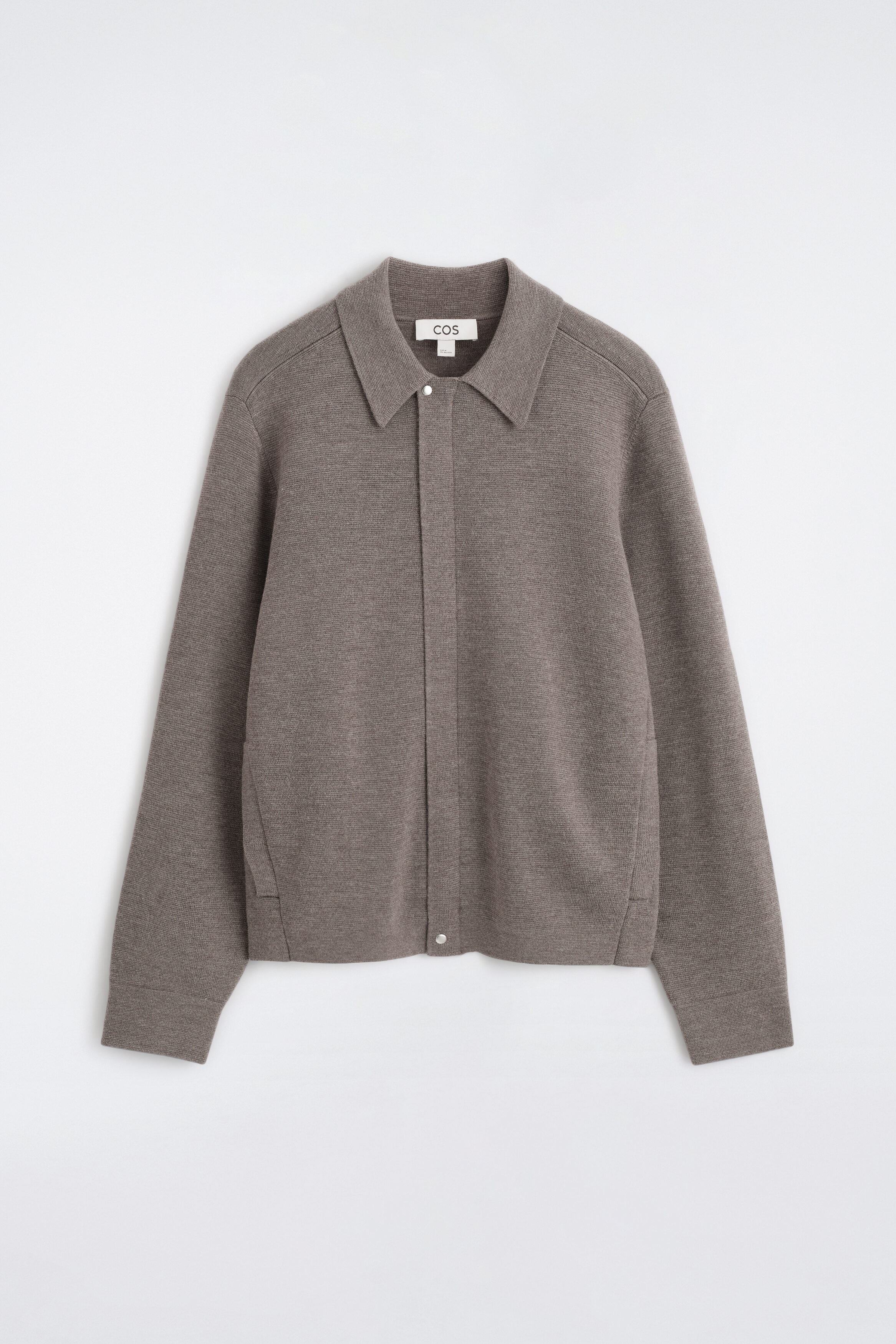 MERINO WOOL HARRINGTON JACKET - thumbnail 6