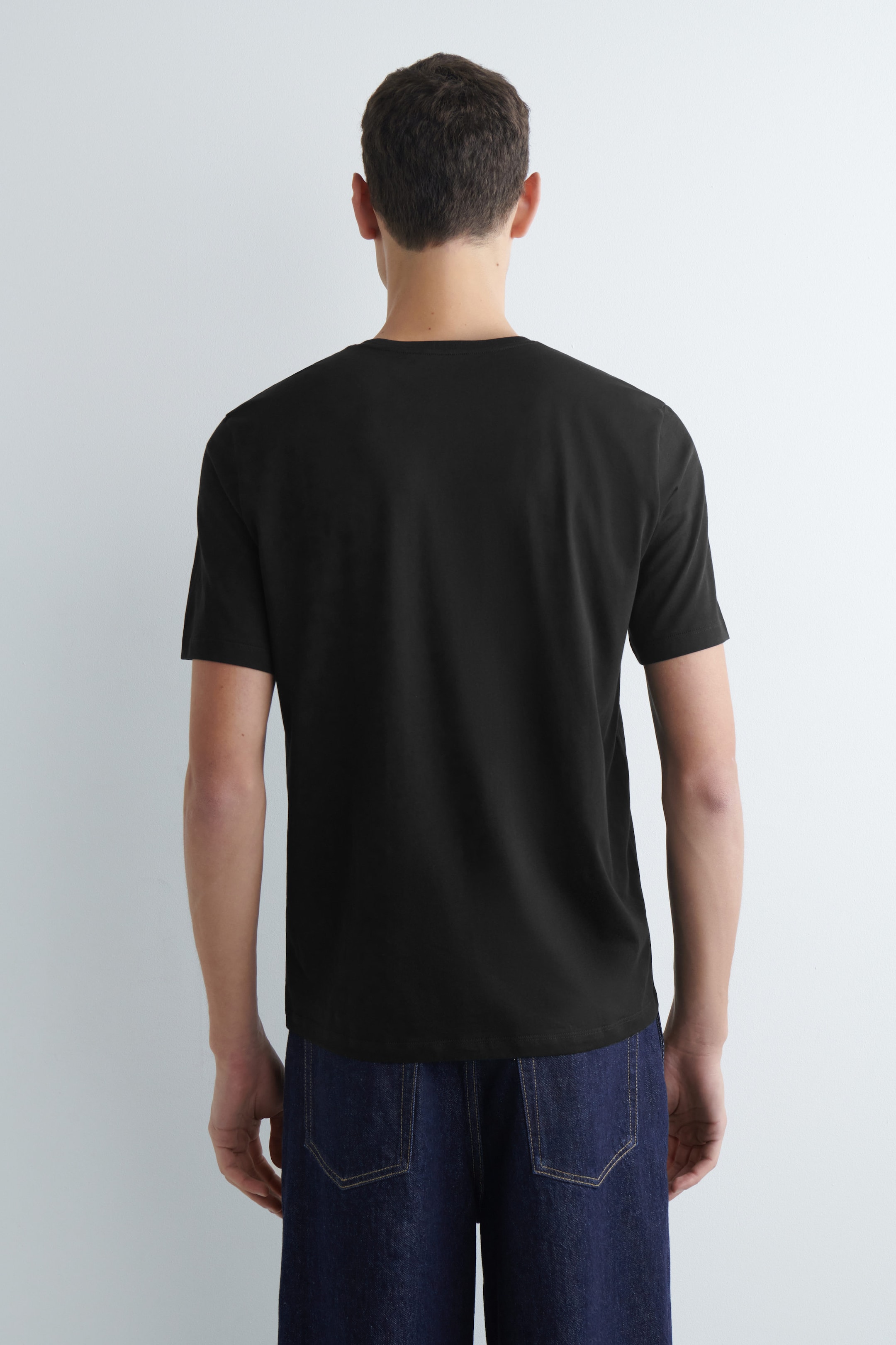 COTTON CREW-NECK T-SHIRT