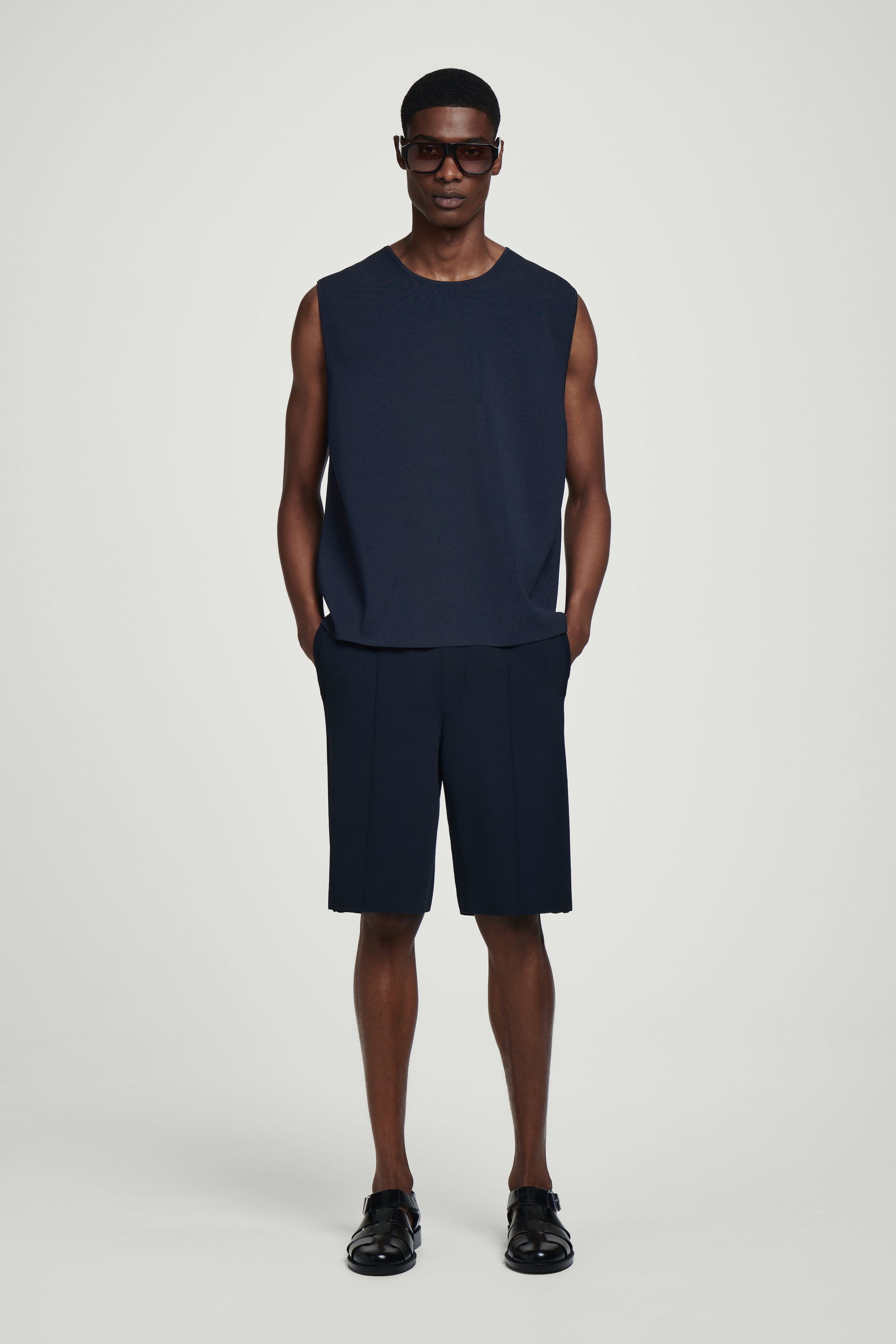 KNITTED SPORTS TANK TOP