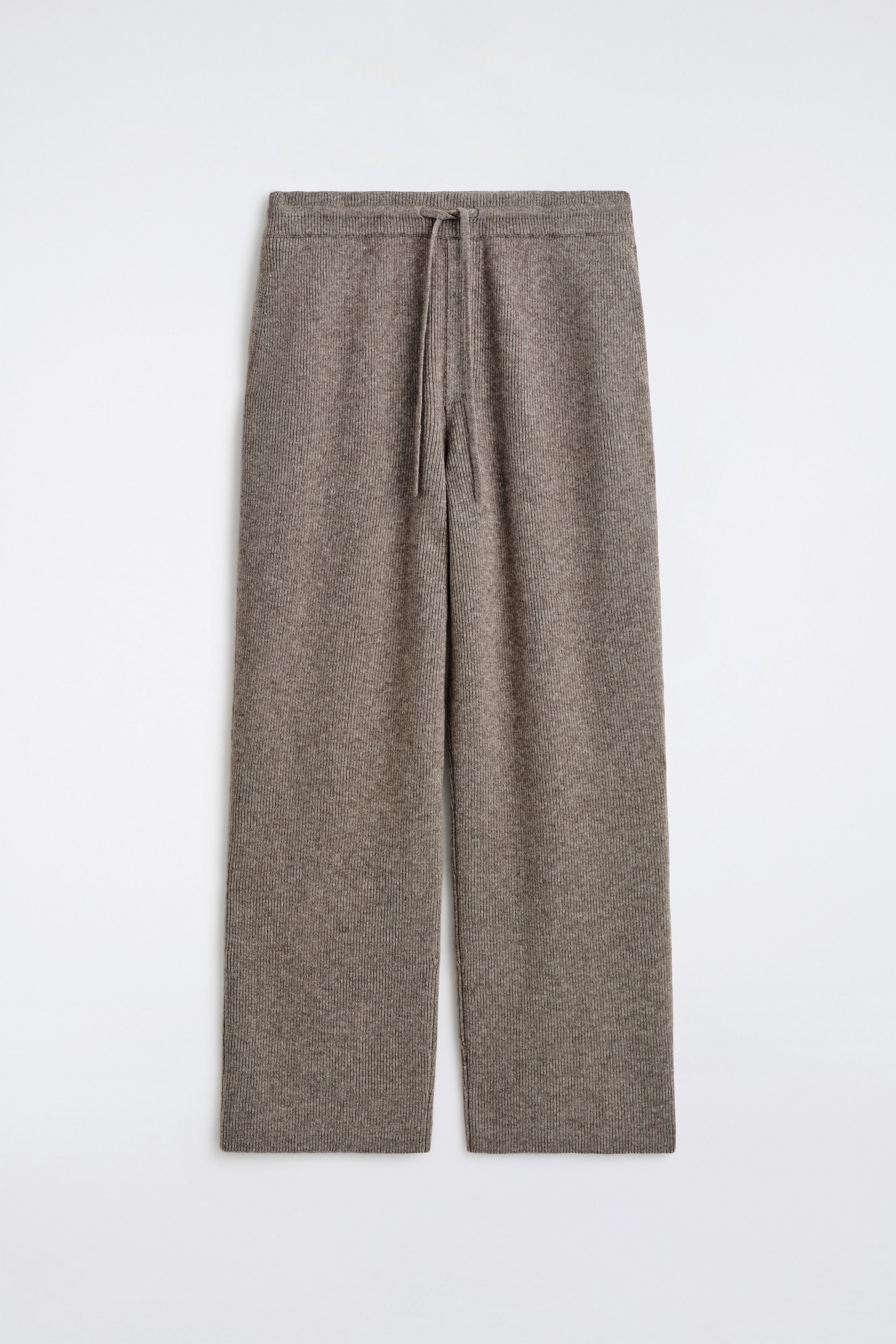 KNITTED MERINO-YAK SWEATPANTS