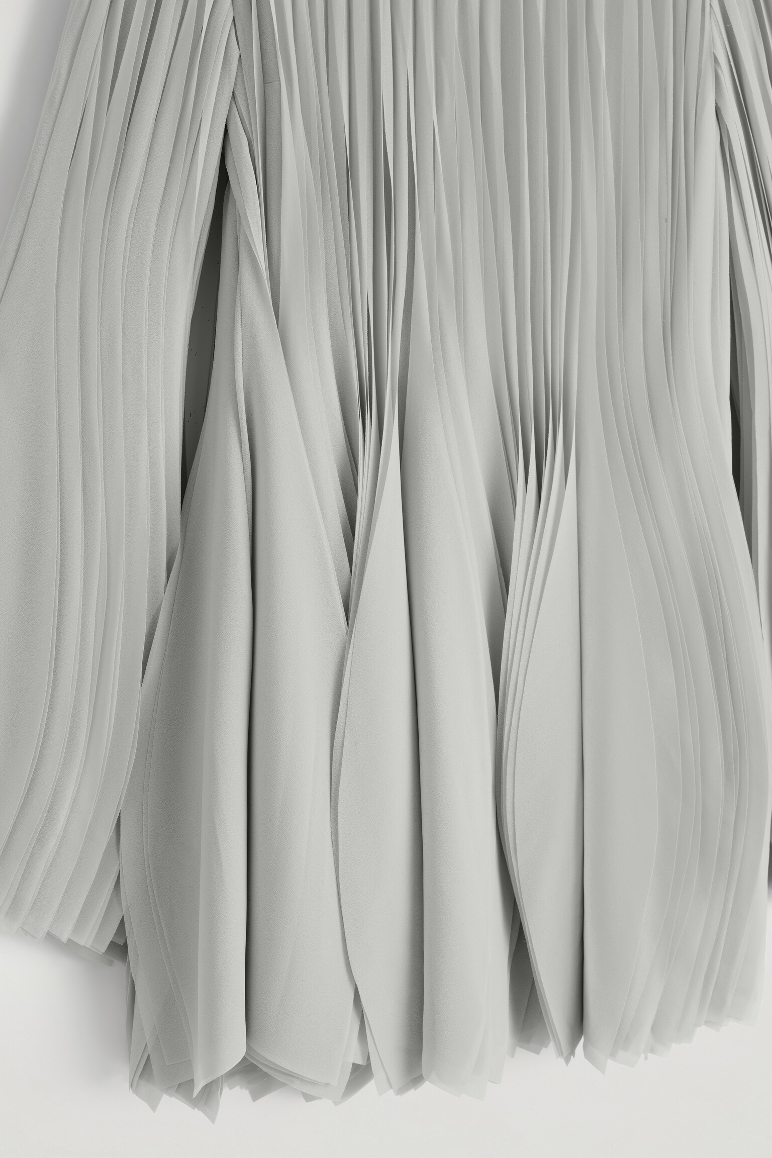 PETAL MINIKLEID - HELLGRAU - 3