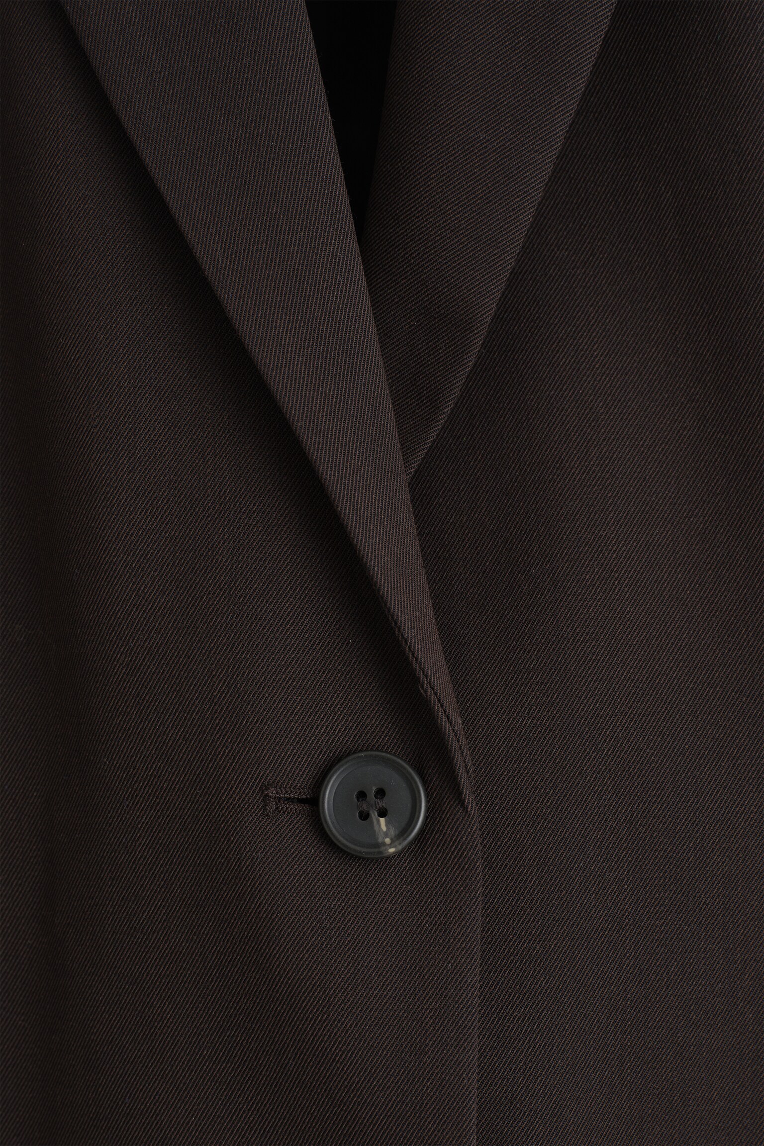 BLAZER AUS MERINOWOLL-MIX - DUNKELBRAUN - 5