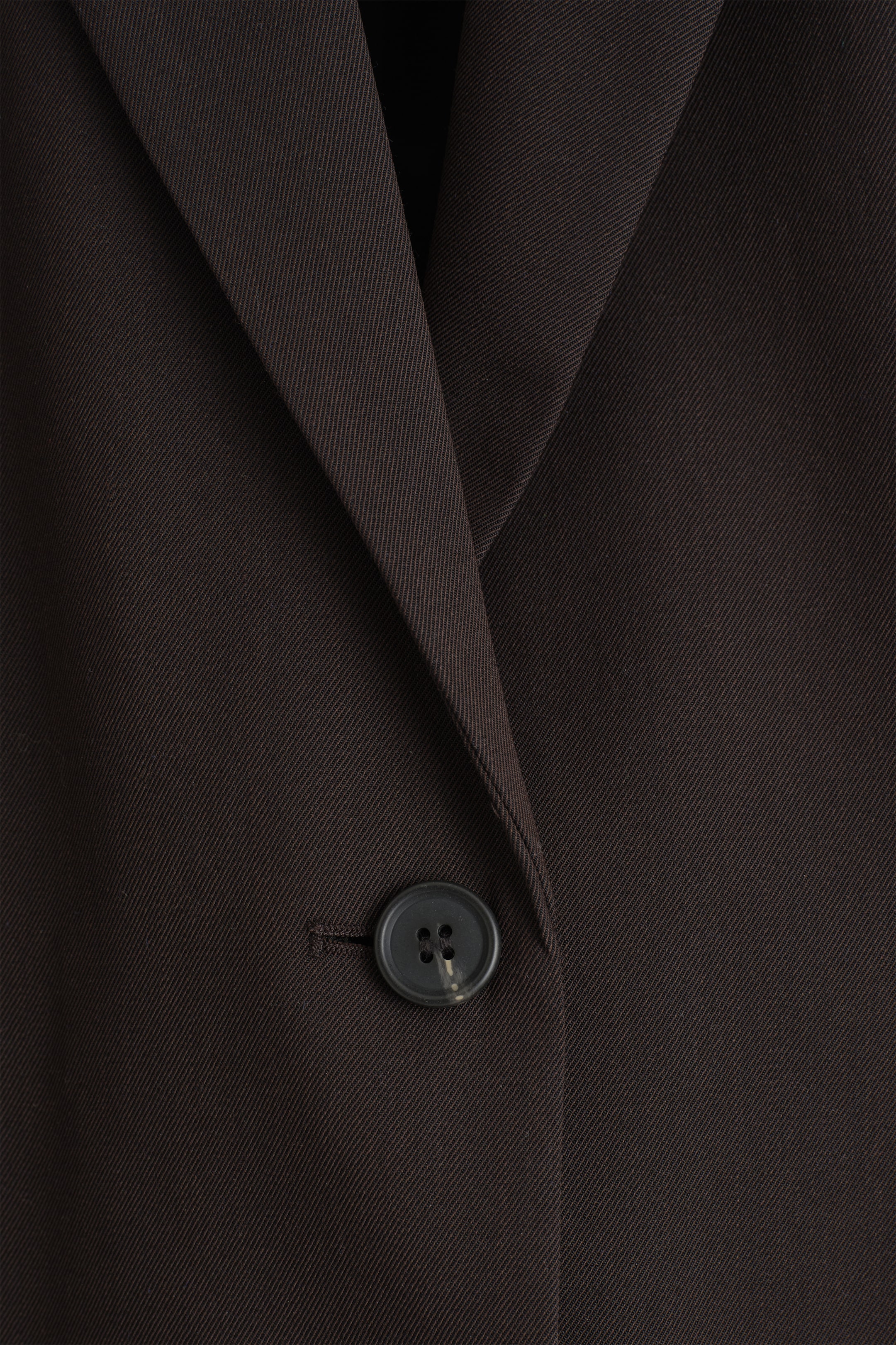 Visualizza immagine più grande: BLAZER IN MISTO LANA MERINO - MARRONE SCURO - DONNA | H&M IT 7