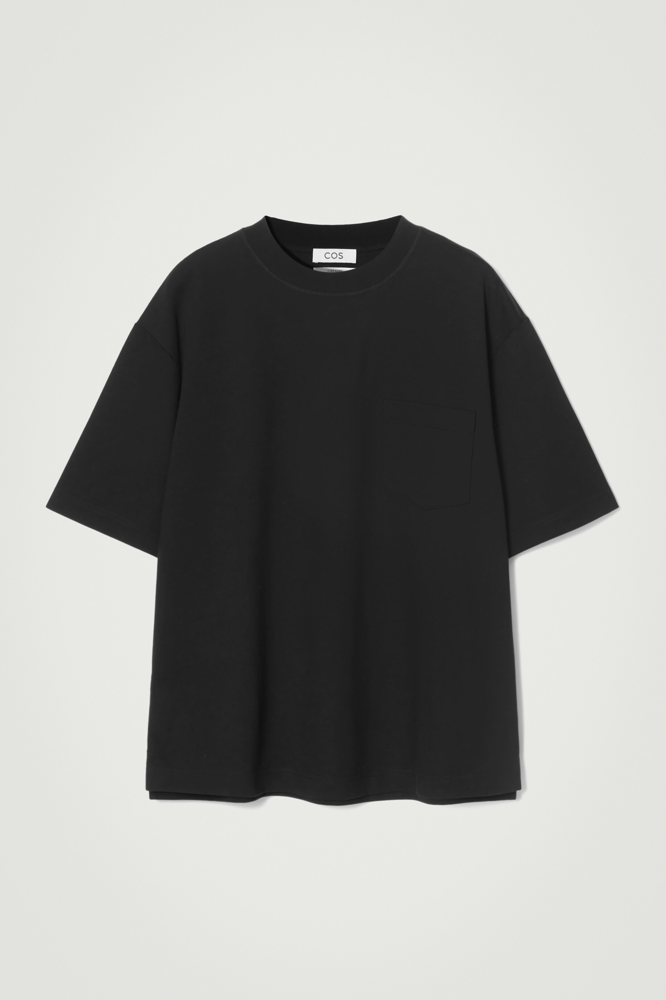 Agrandir l'image: T-SHIRT OVERSIZE EN COTON ÉPAIS - NOIR - HOMME | H&M CH 7