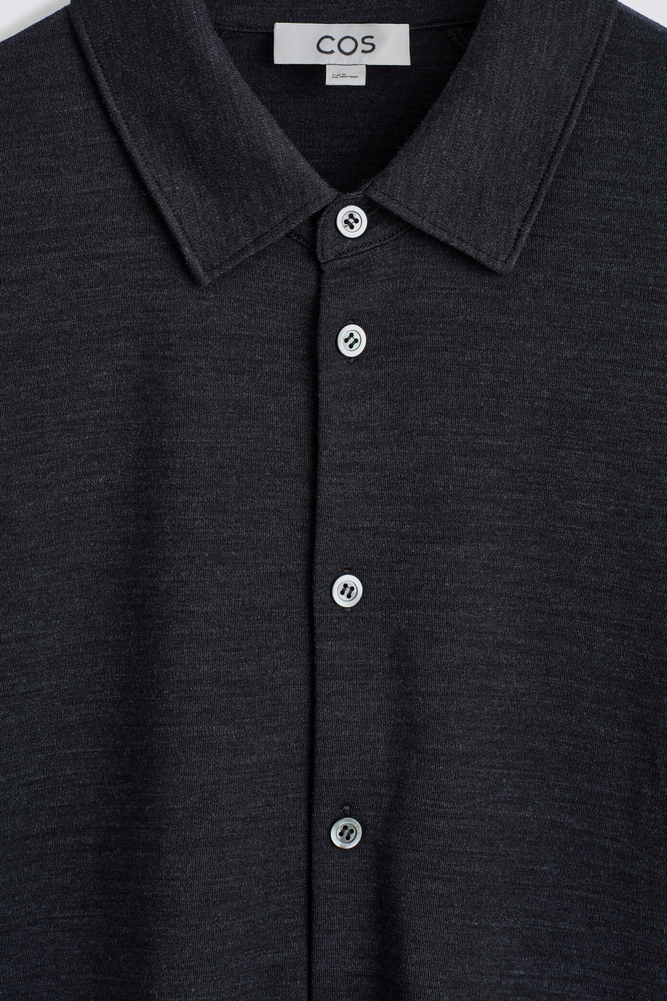 WOOL-BLEND JERSEY SHIRT