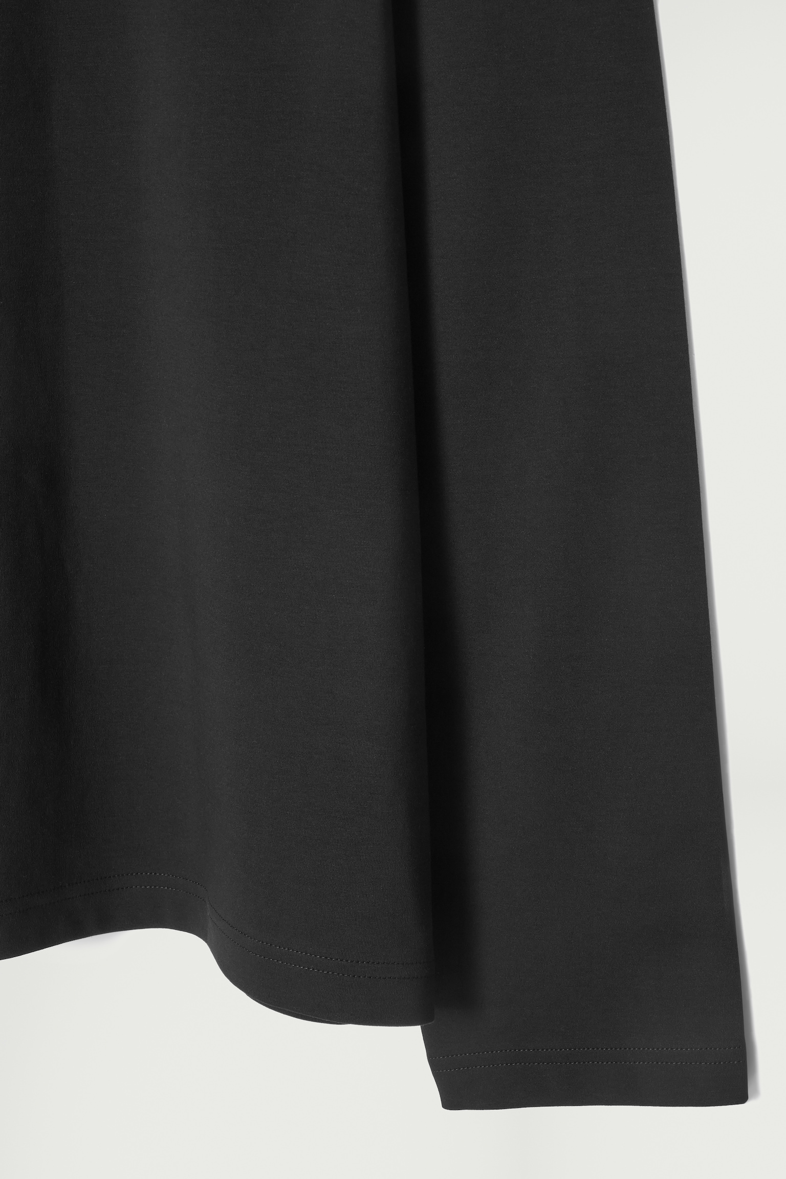 RELAXED JERSEY INTERLOCK LONG-SLEEVED T-SHIRT - BLACK/WHITE/BLUE/RED / WHITE / STRIPED/NAVY/DARK GREEN - 6