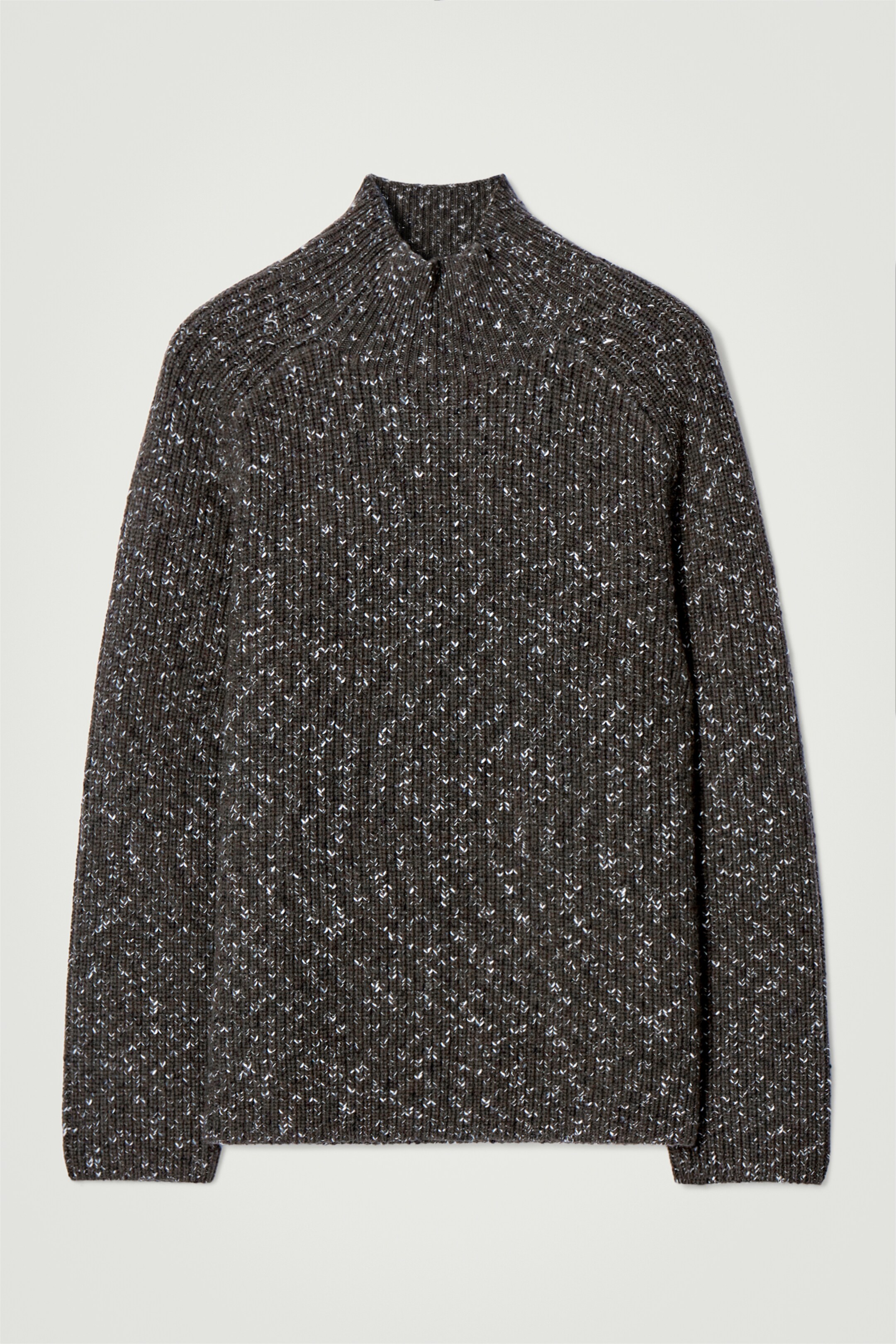 Agrandir l'image: PULL EN FIL DE LAINE TORSADÉE - VERT FONCÉ - HOMME | H&M CH 7