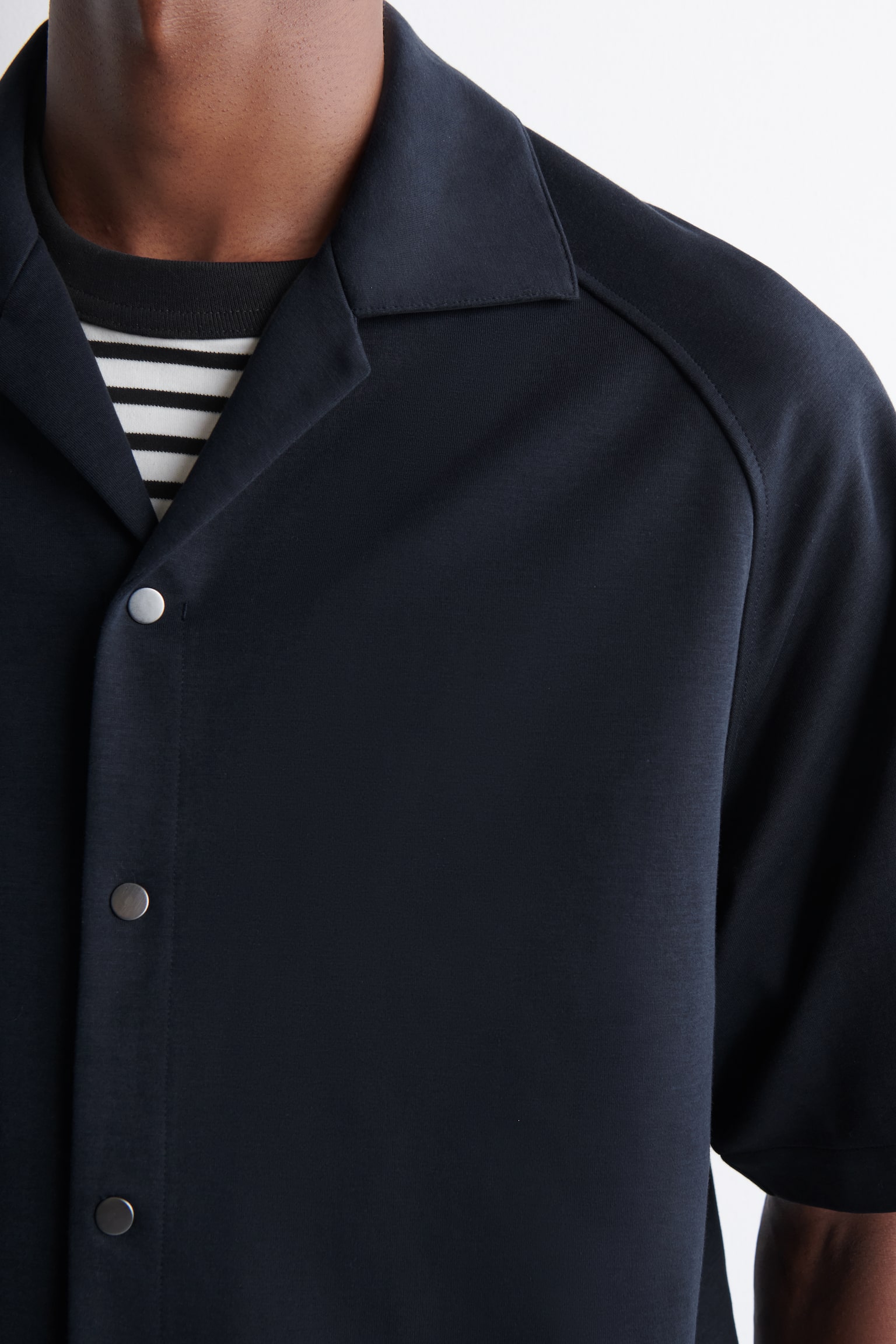 CAMICIA UTILITY CON PANNELLI - BLU NAVY - 5