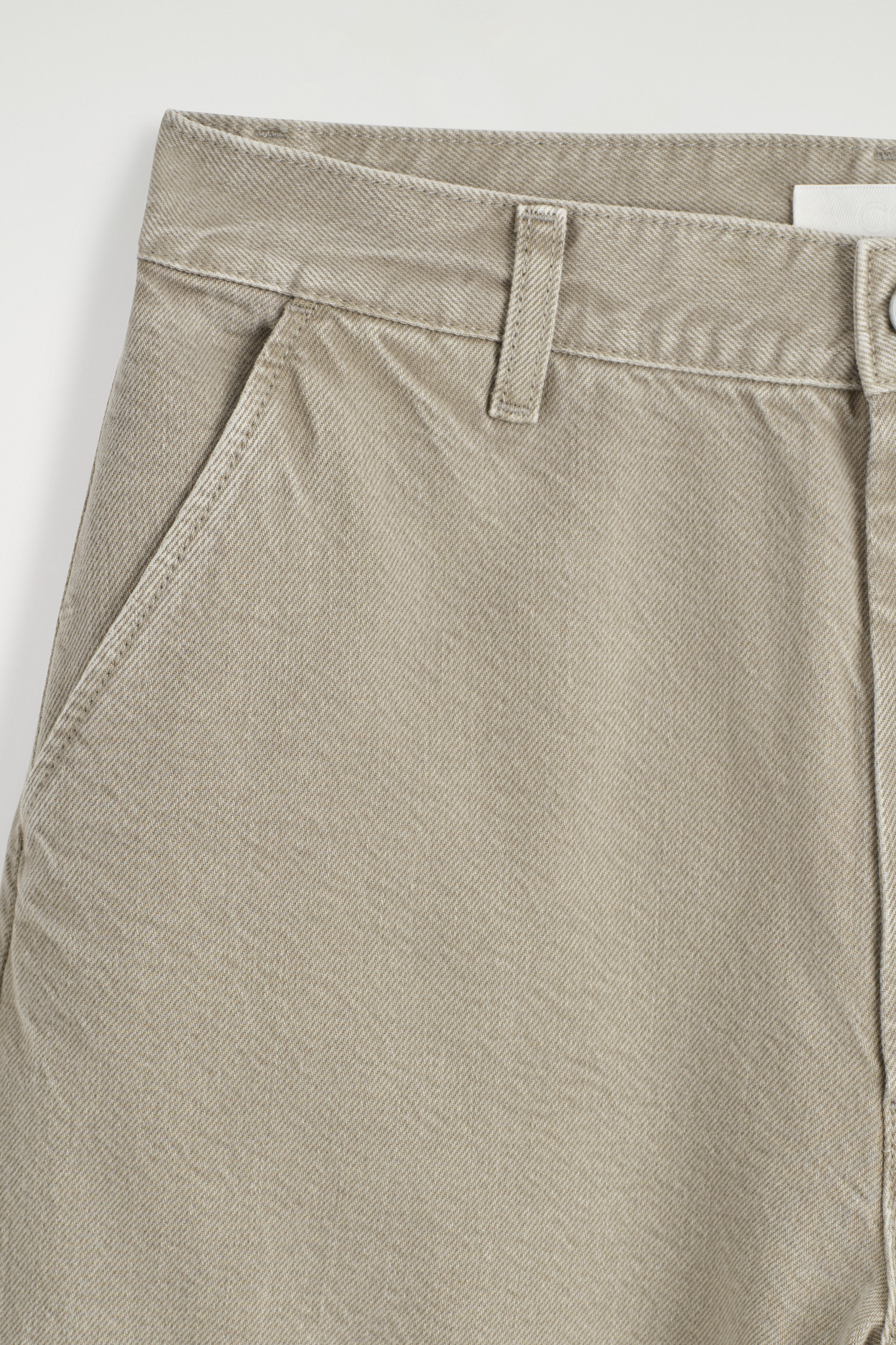 ボトムスその他 No.0955 P cago cotton bending PT (3color) Cotton trousers with a semi-wide leg and a side zip - Beige