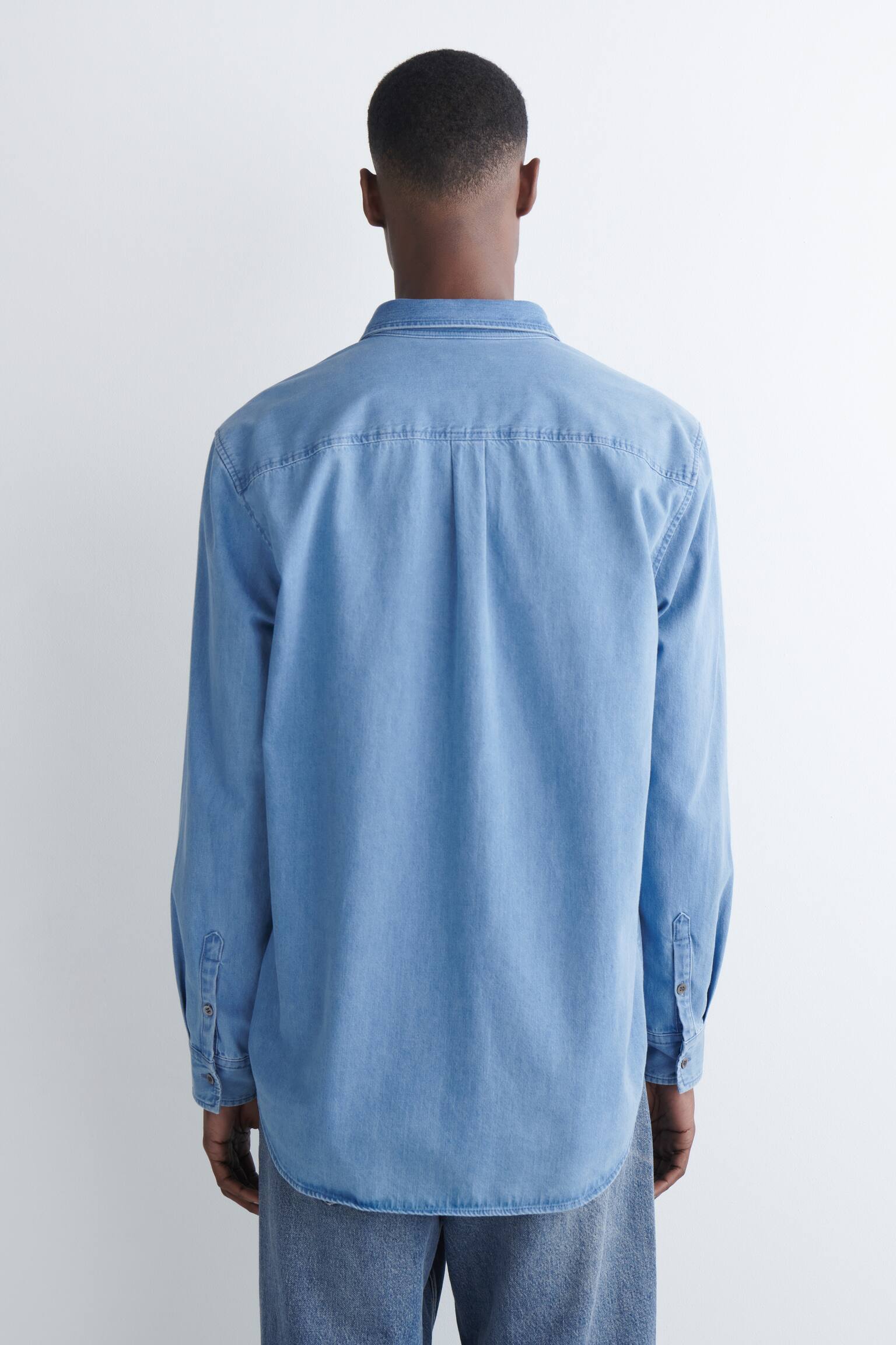 JEANSHEMD - Blau - 5