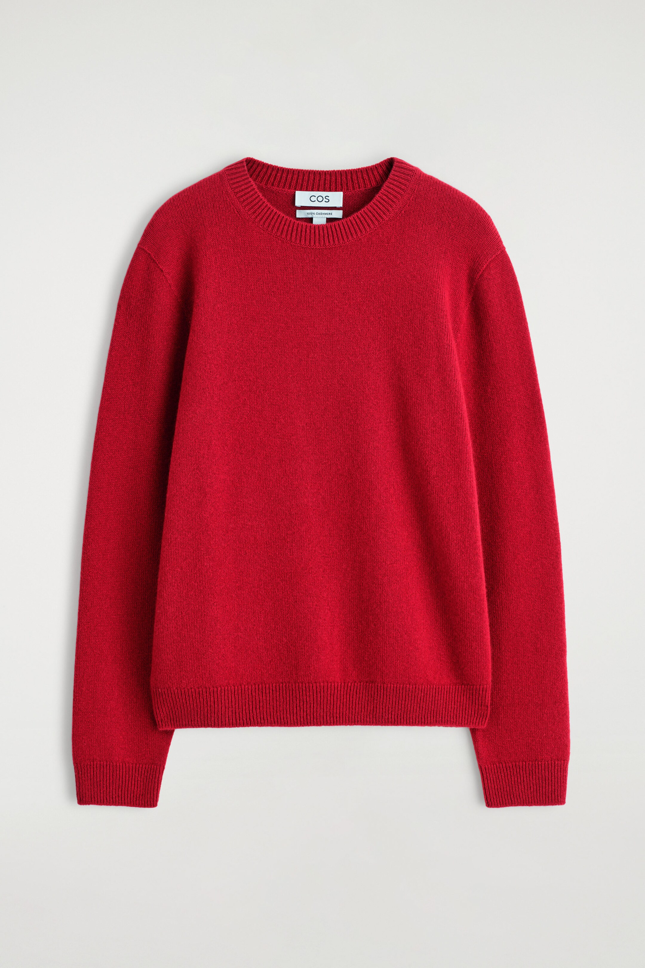 Saloogoe Felpe Donna Girocollo Maglia A Treccia - Maglione Leggero Maniche Lunghe, Vestibilità Ampia, Rosso Taglia S - Moda 2023