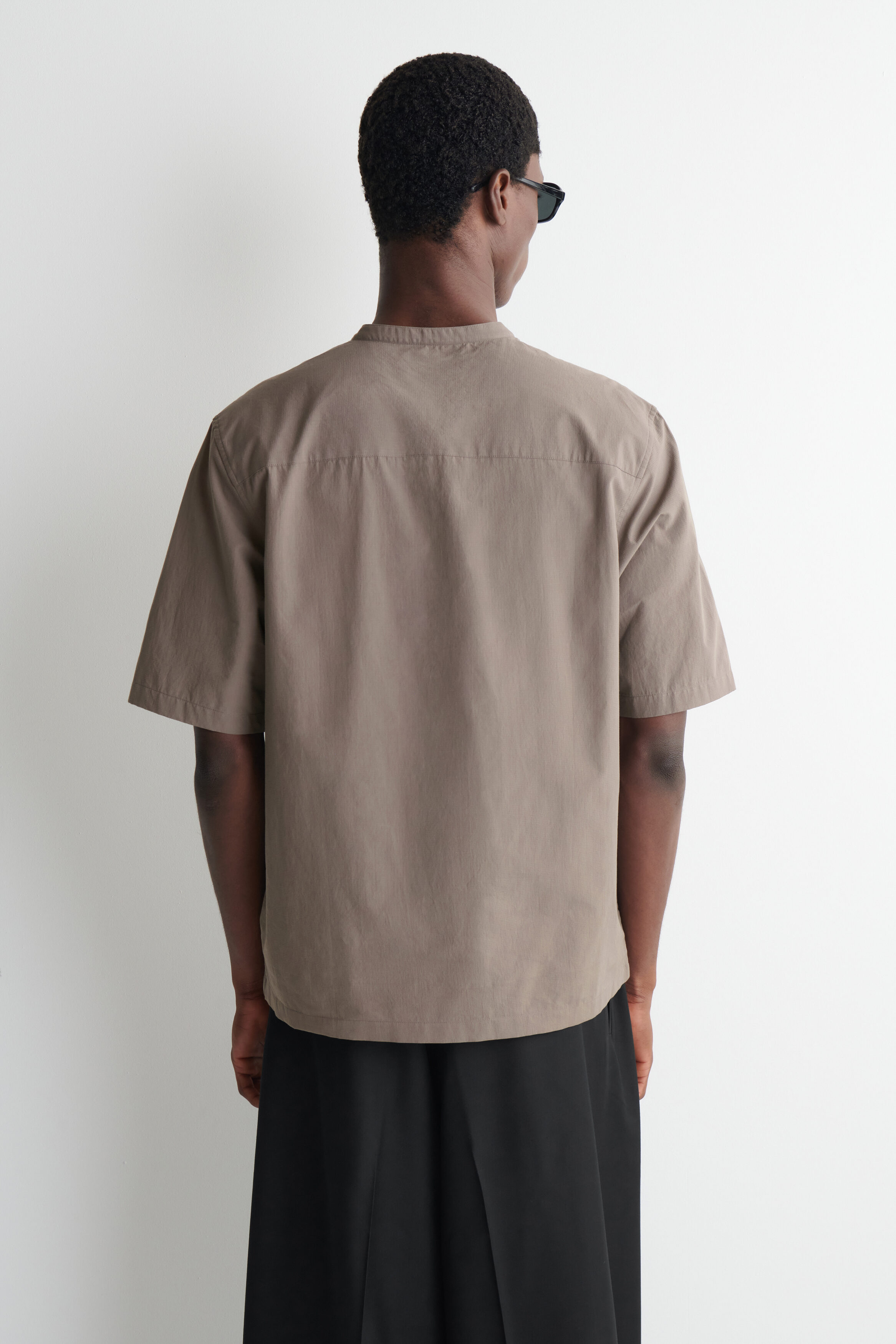 COTTON HENLEY SHIRT - thumbnail 9