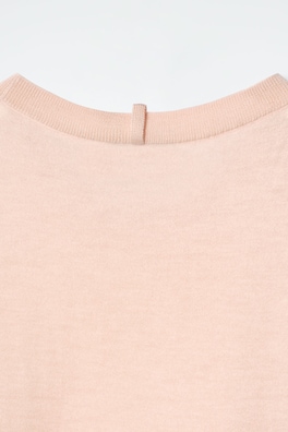 FINE PURE CASHMERE VEST — SOFT TERRACOTTA 1