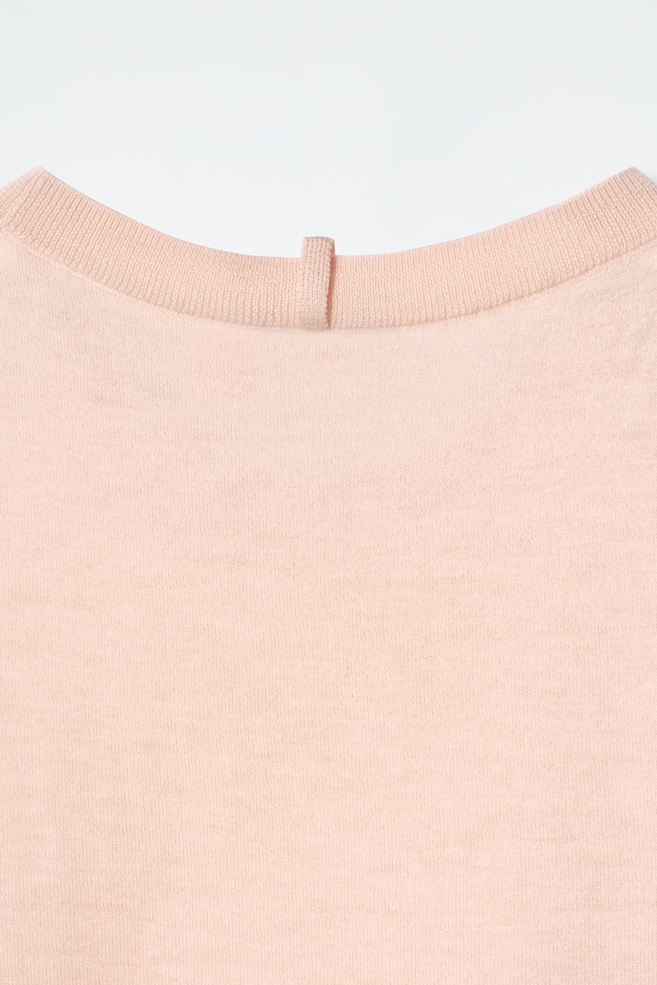 FINE PURE CASHMERE VEST — SOFT TERRACOTTA