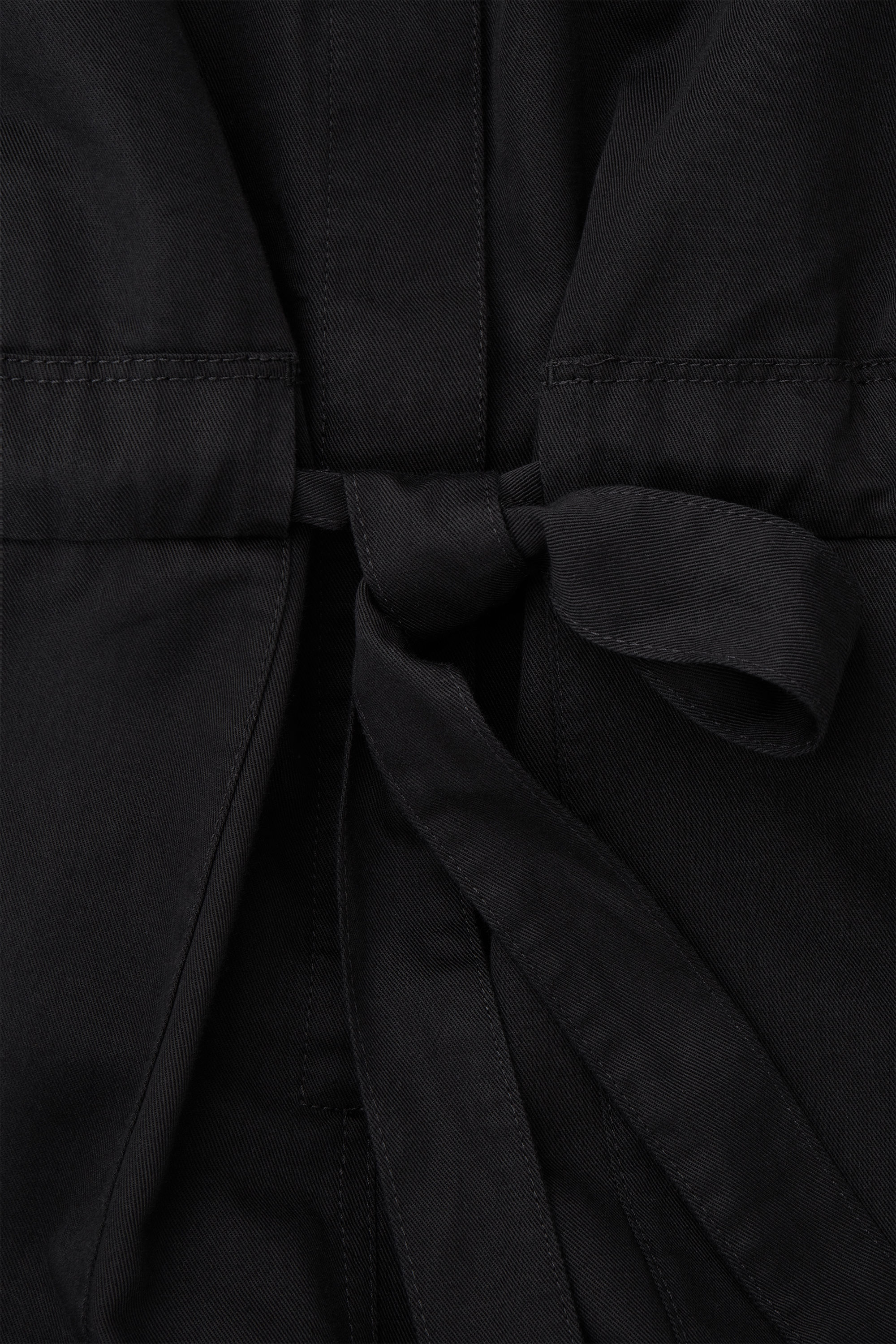 DRAWSTRING-WAIST JUMPSUIT - BLACK | COS